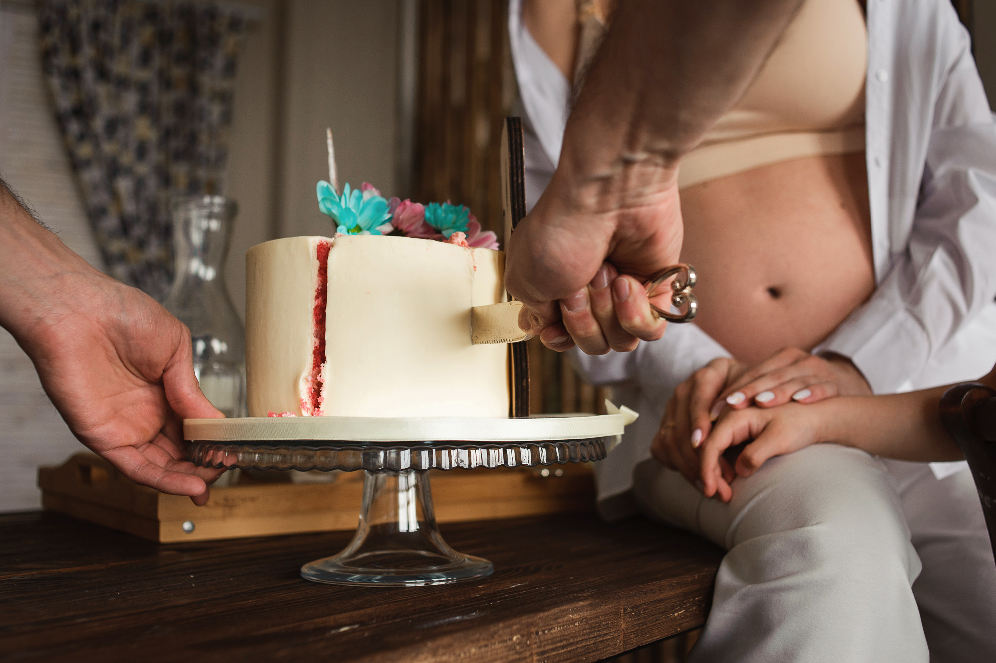 Света, Костя и Рома в ожидании малышки. Семейный и женский фотограф Красноярск Екатерина Пусенкова