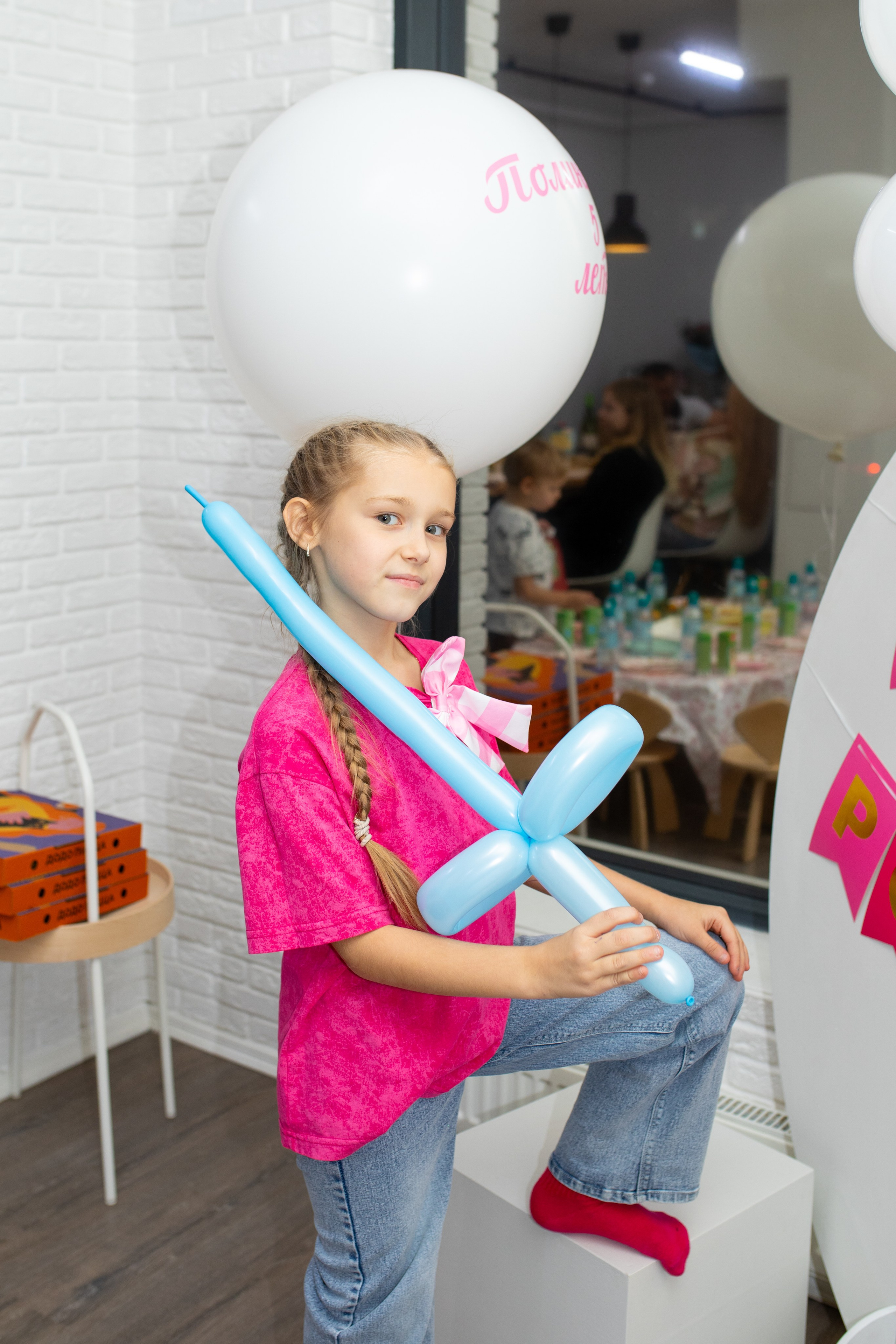 День рождения в стиле Барби. Лофт «Облака». Фотограф в Новосибирске Ася Зверева