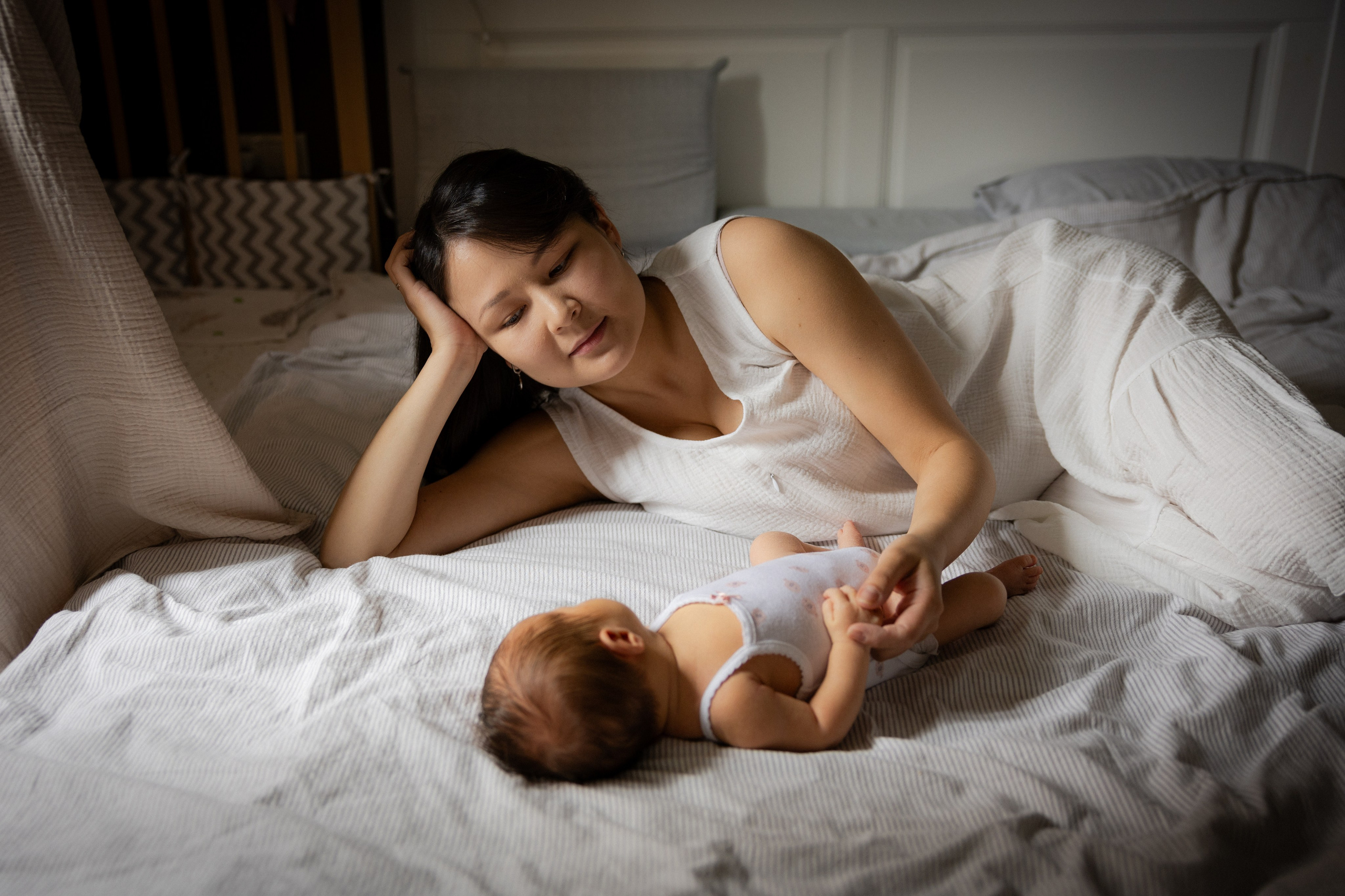 Аня и малютка Вера. Ваш семейный newborn и lifestyle фотограф в СПБ Наталья Журавлева