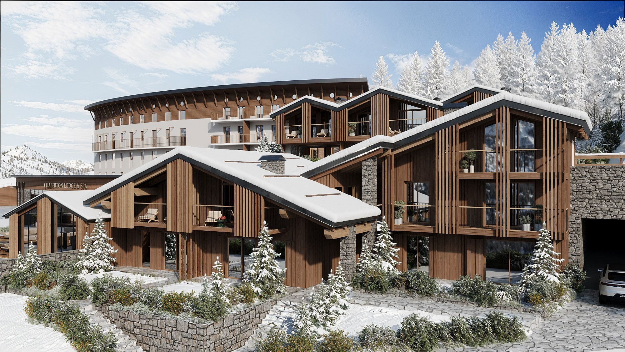 Chaberton Residence. 3D Визуализация интерьеров и архитектуры — Никита Афиногенов