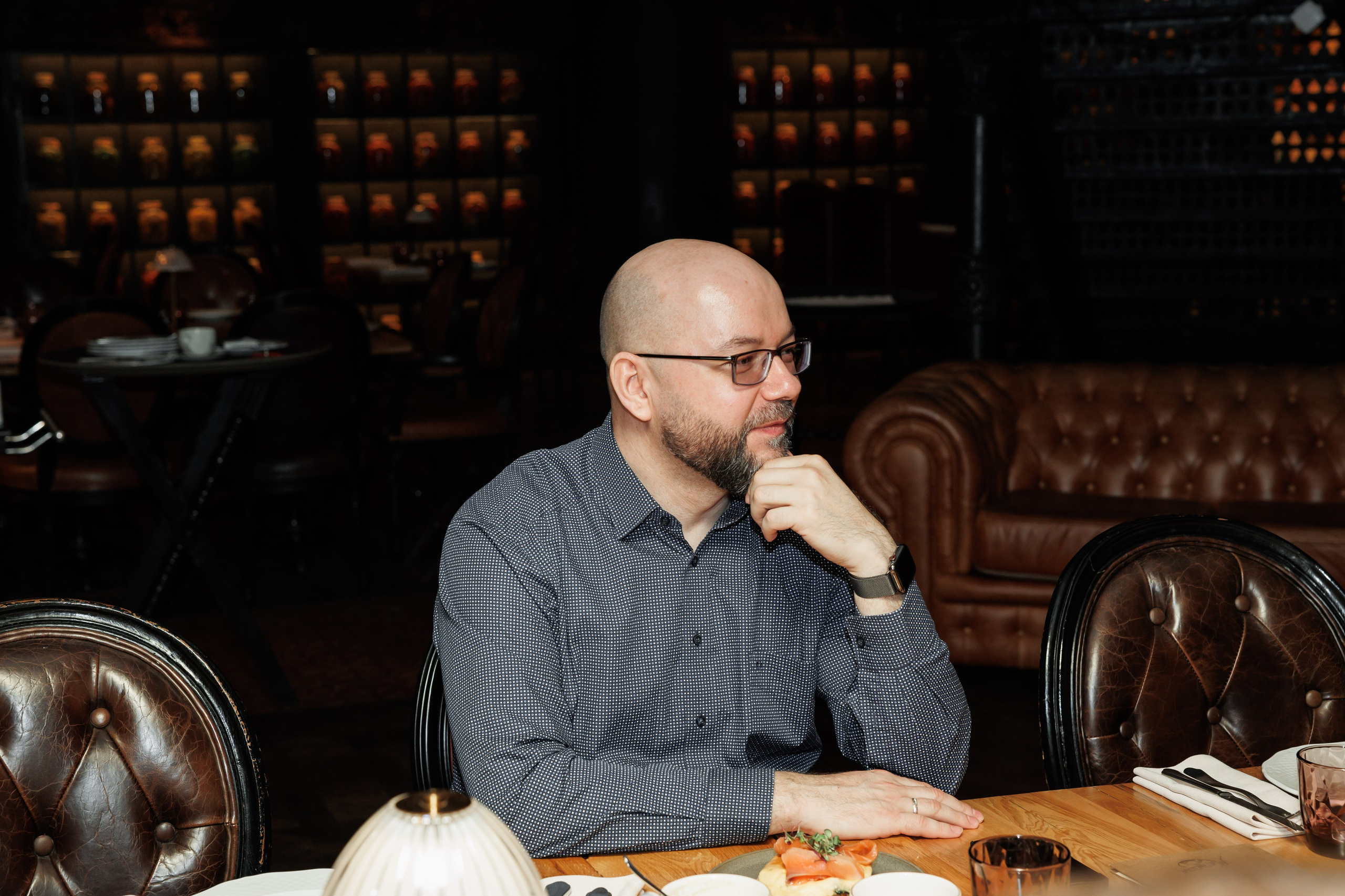 Деловой завтрак, ресторан «Матрешка». Свадебный и репортажный фотограф (Москва, Королев и другие)