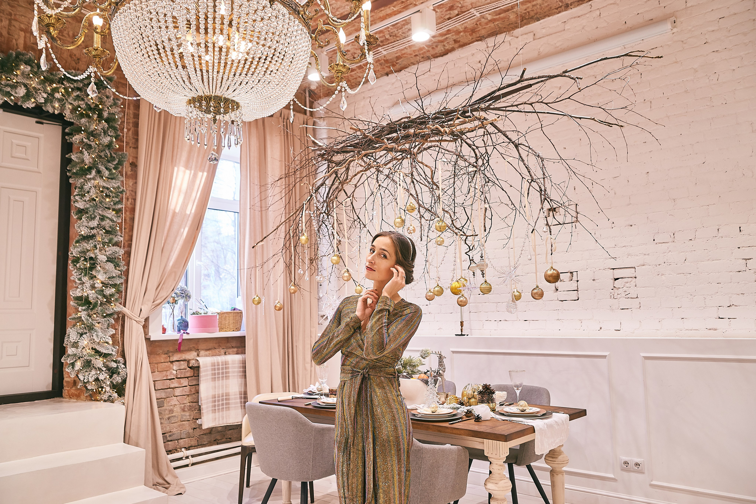 Новогодняя съёмка. Анна Катасонова