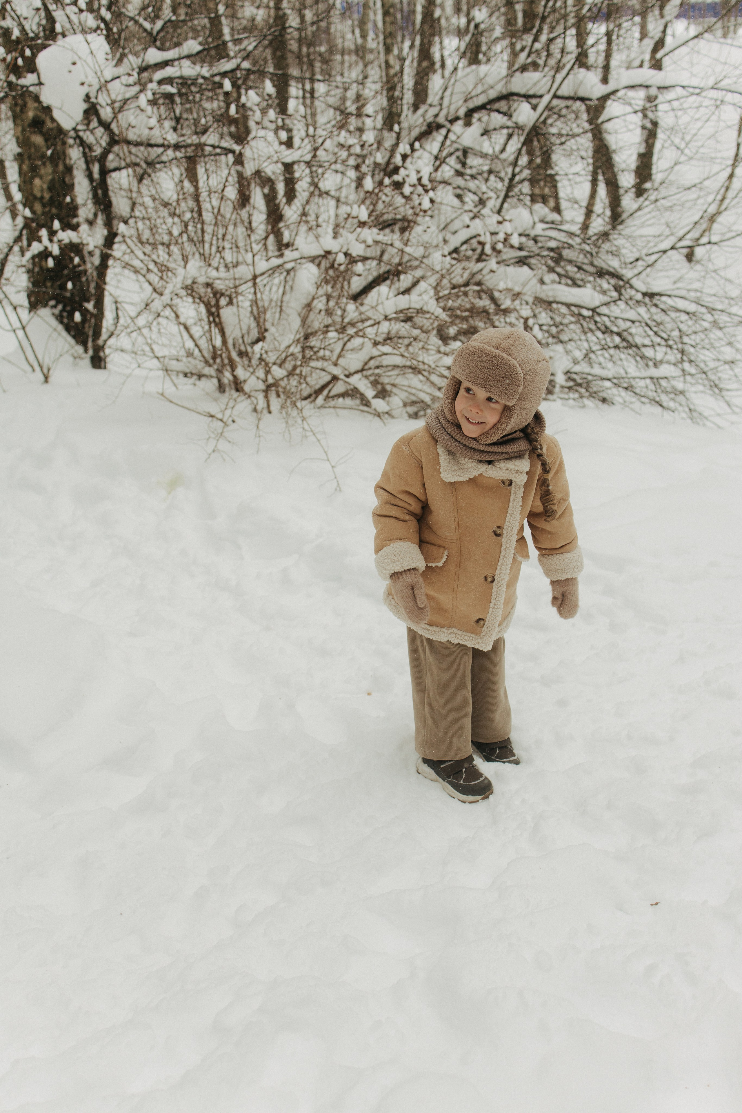 Снежный лес. Фотограф Анастасия Бобылева, Москва и Московская область