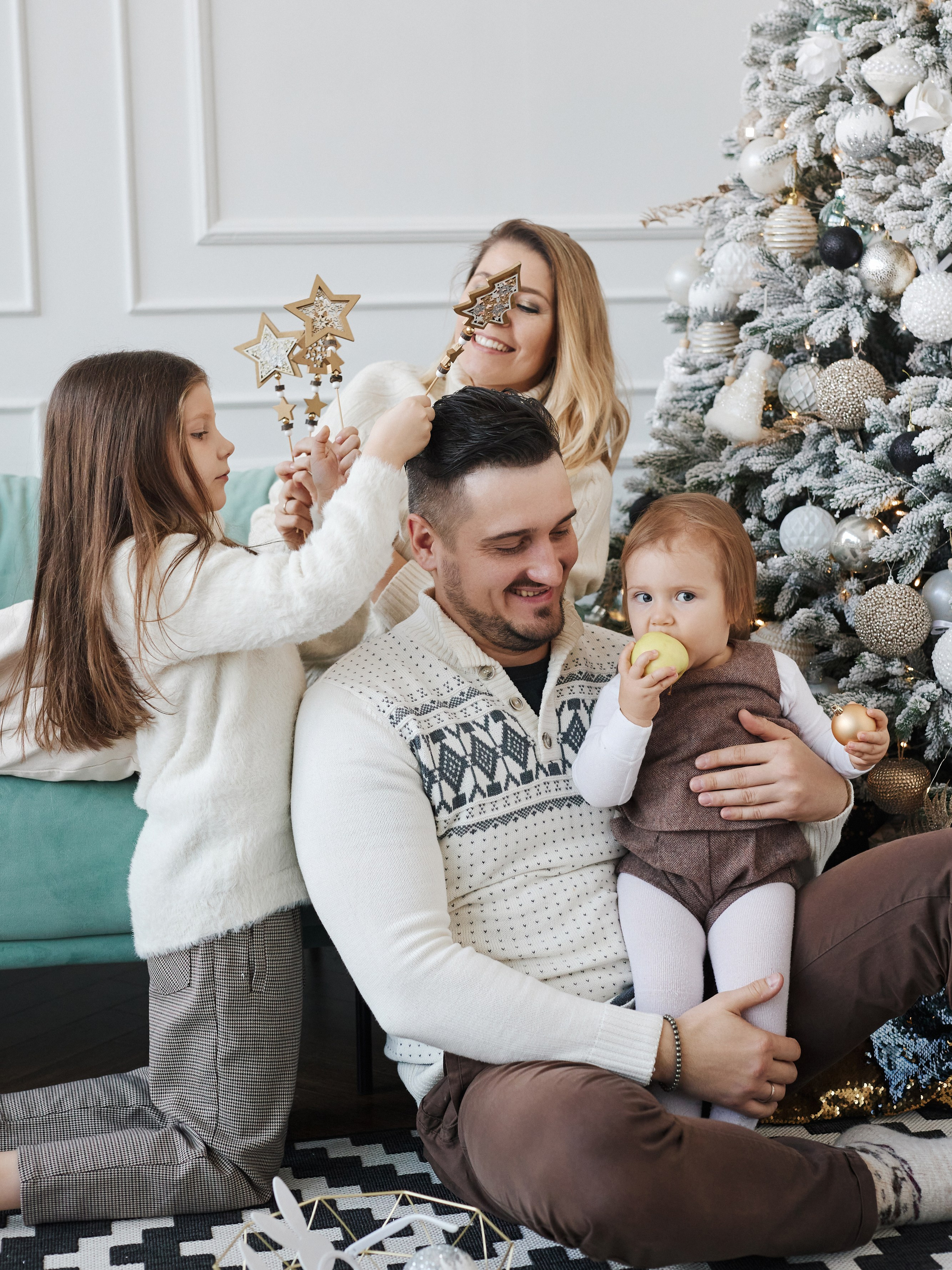 Новый год. В семейном кругу. Фотограф Андрей Кононенко