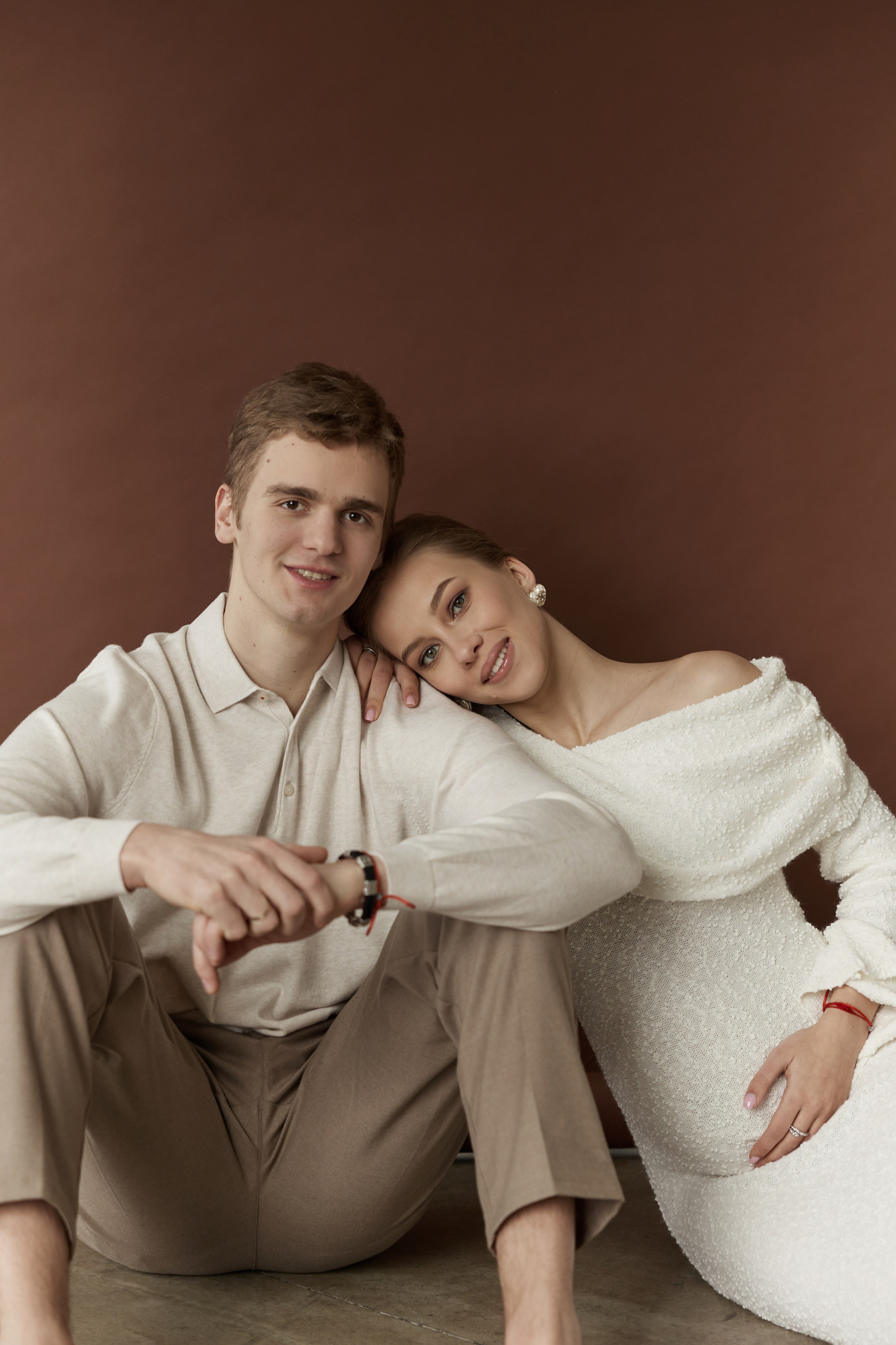 Дарья с мужем. Семейный фотограф и фотограф беременности во Владивостоке