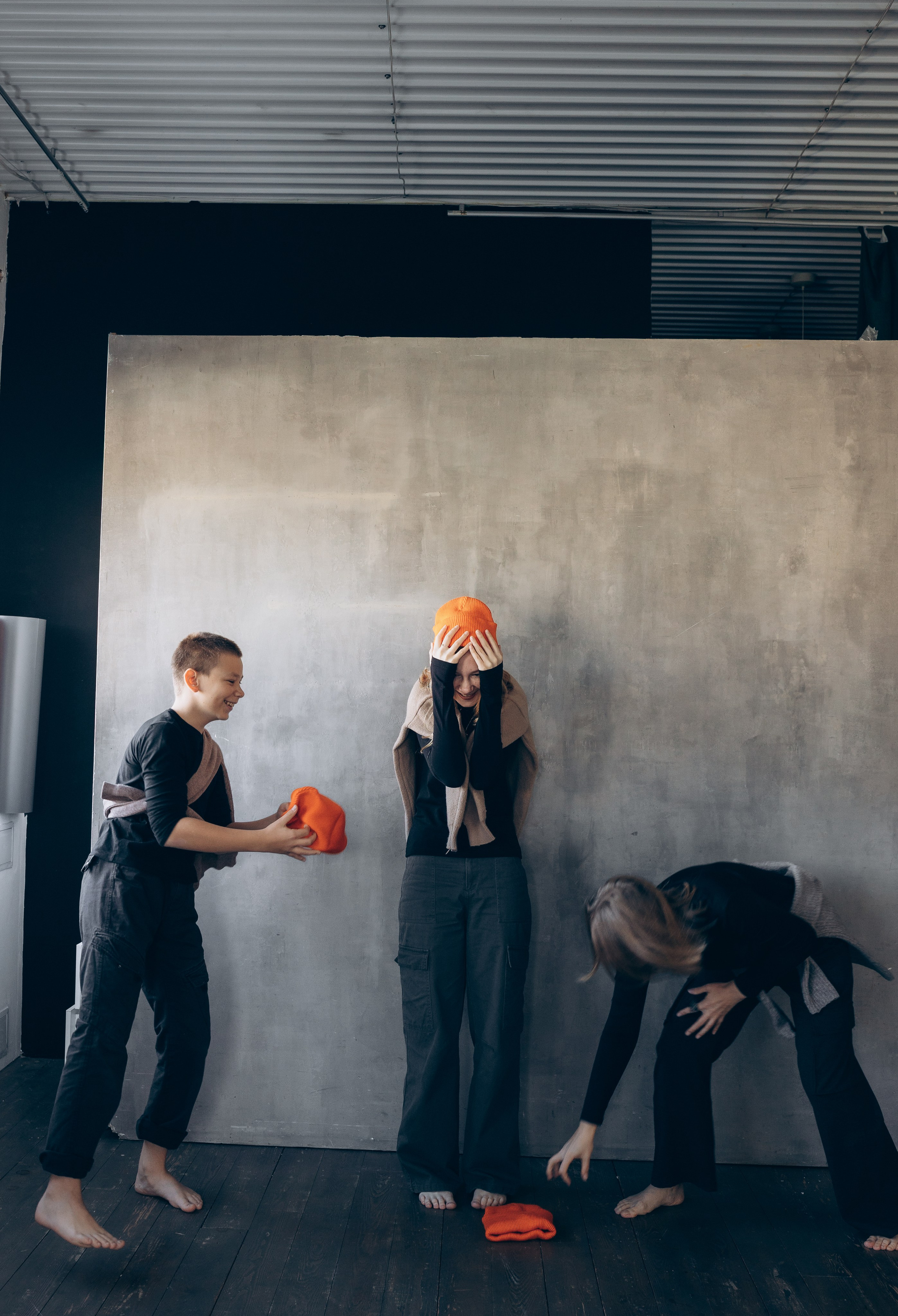 Оранжевые шапки. Фотограф в Челябинске Снежана Резниченко