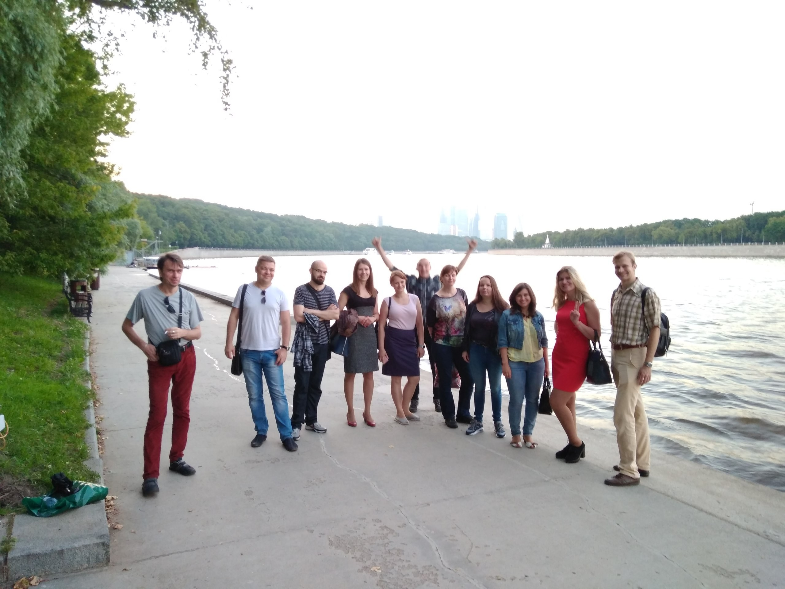 Прогулка на Воробьевых горах | 25.07.2017. Галерея Фантим