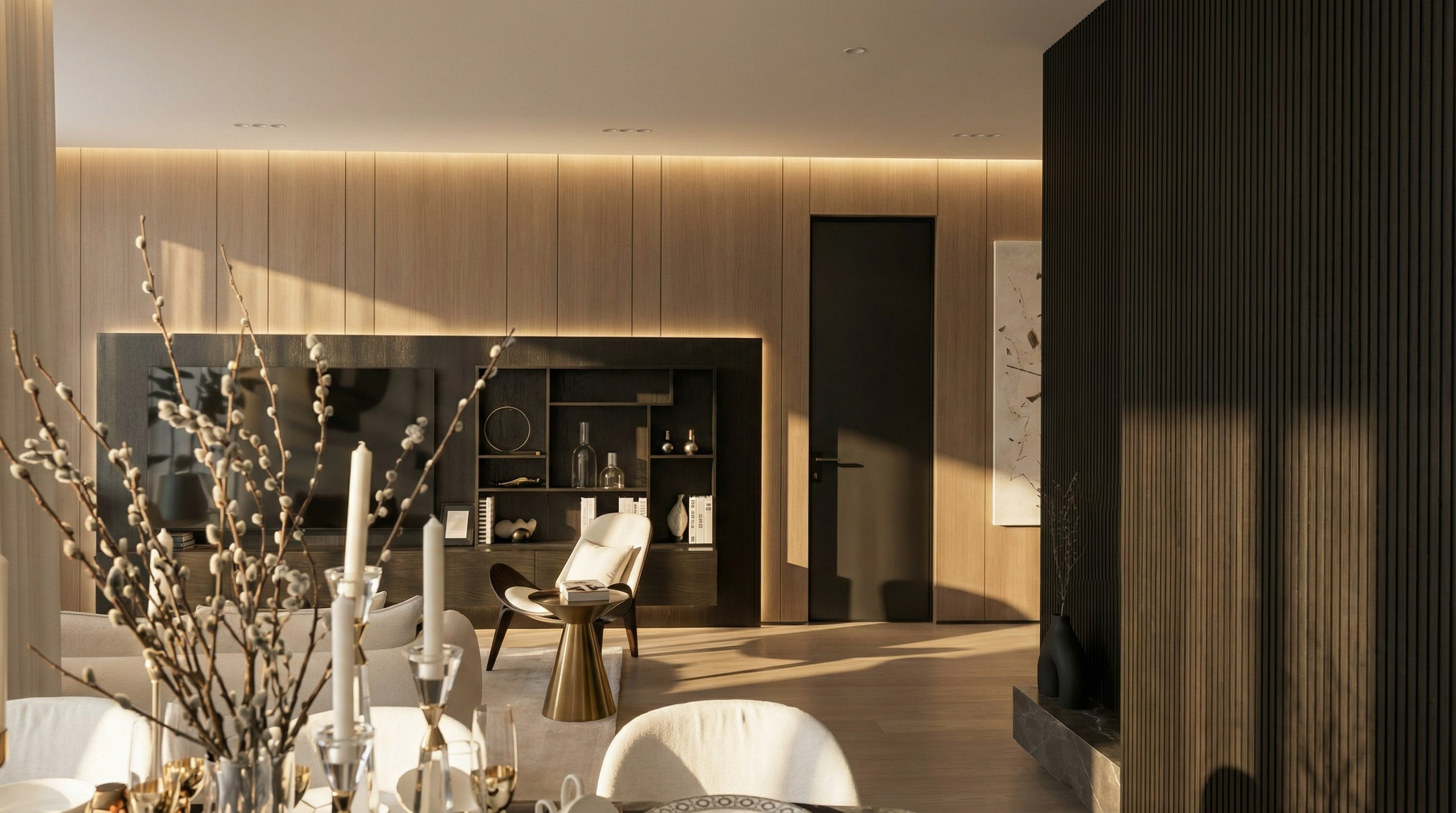 Дизайн квартиры 185 м² в Краснодаре — Реализованный проект Валерии Котович