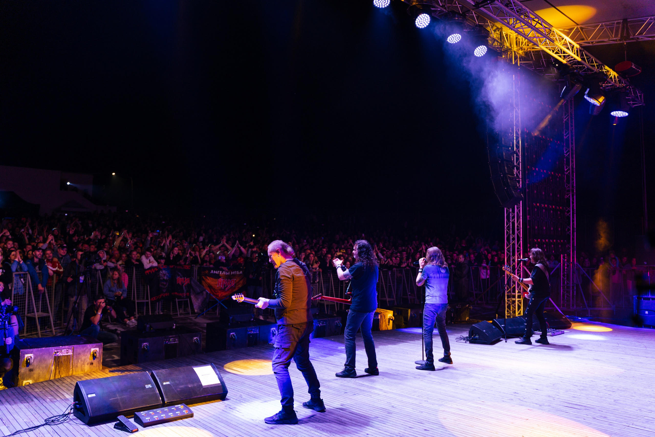 Группа «Ария» в ЦПКиО. Фотограф Надежда Погребняк | Рязань | Москва