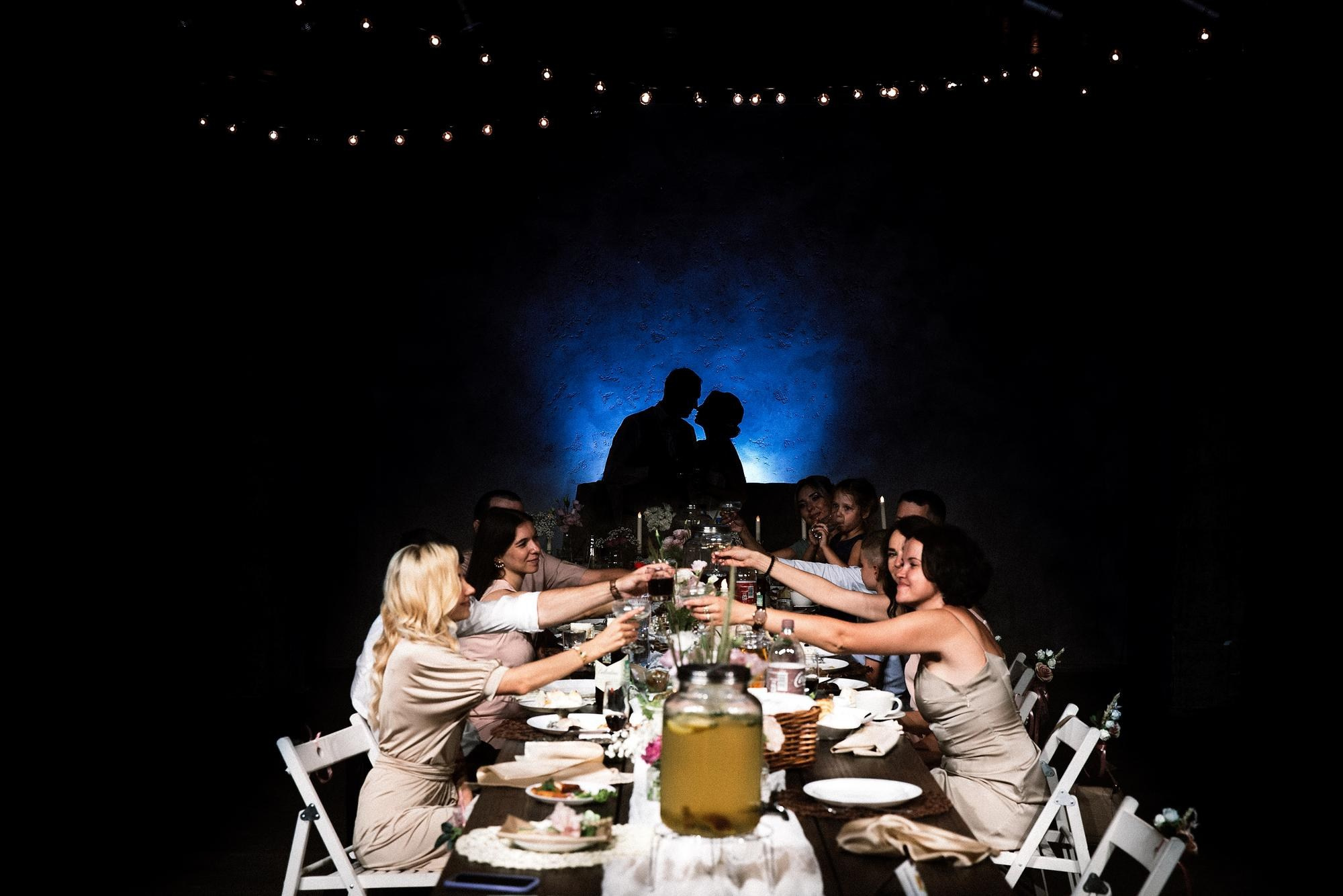 коллективный портрет на банкете