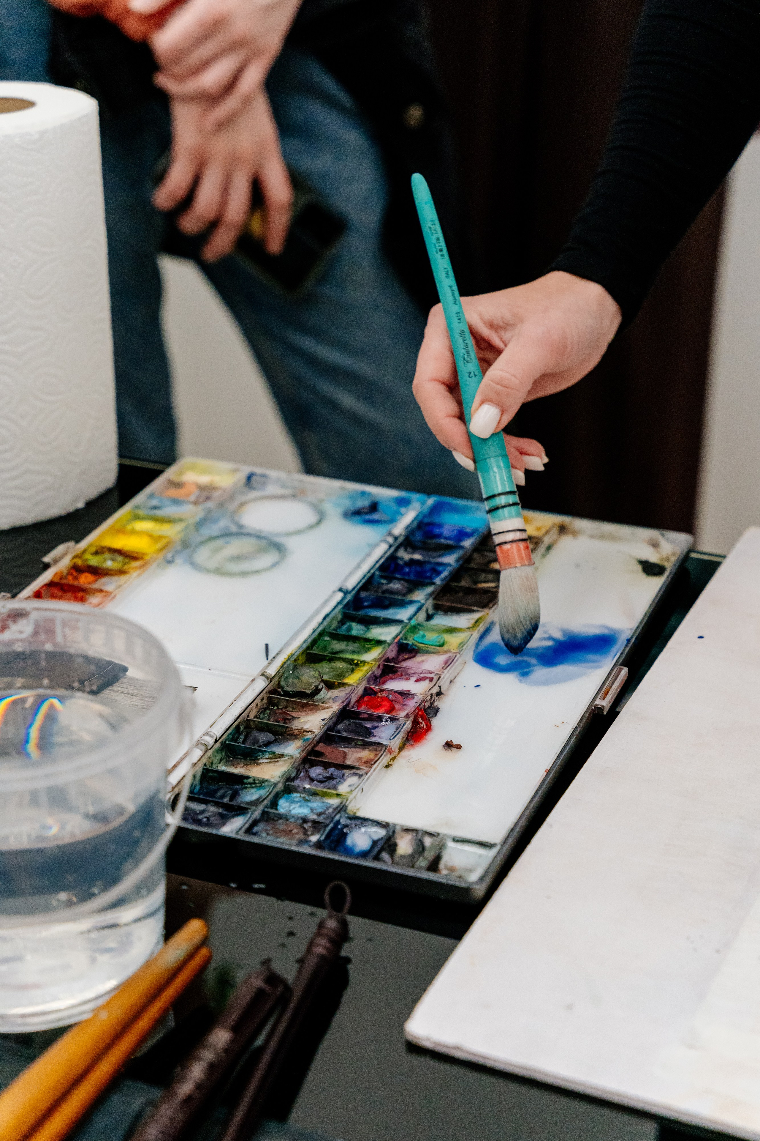 Фестиваль акварели «Течение времени». Репортажный фотограф в Астане — Диана Калтаева, портретный фотограф