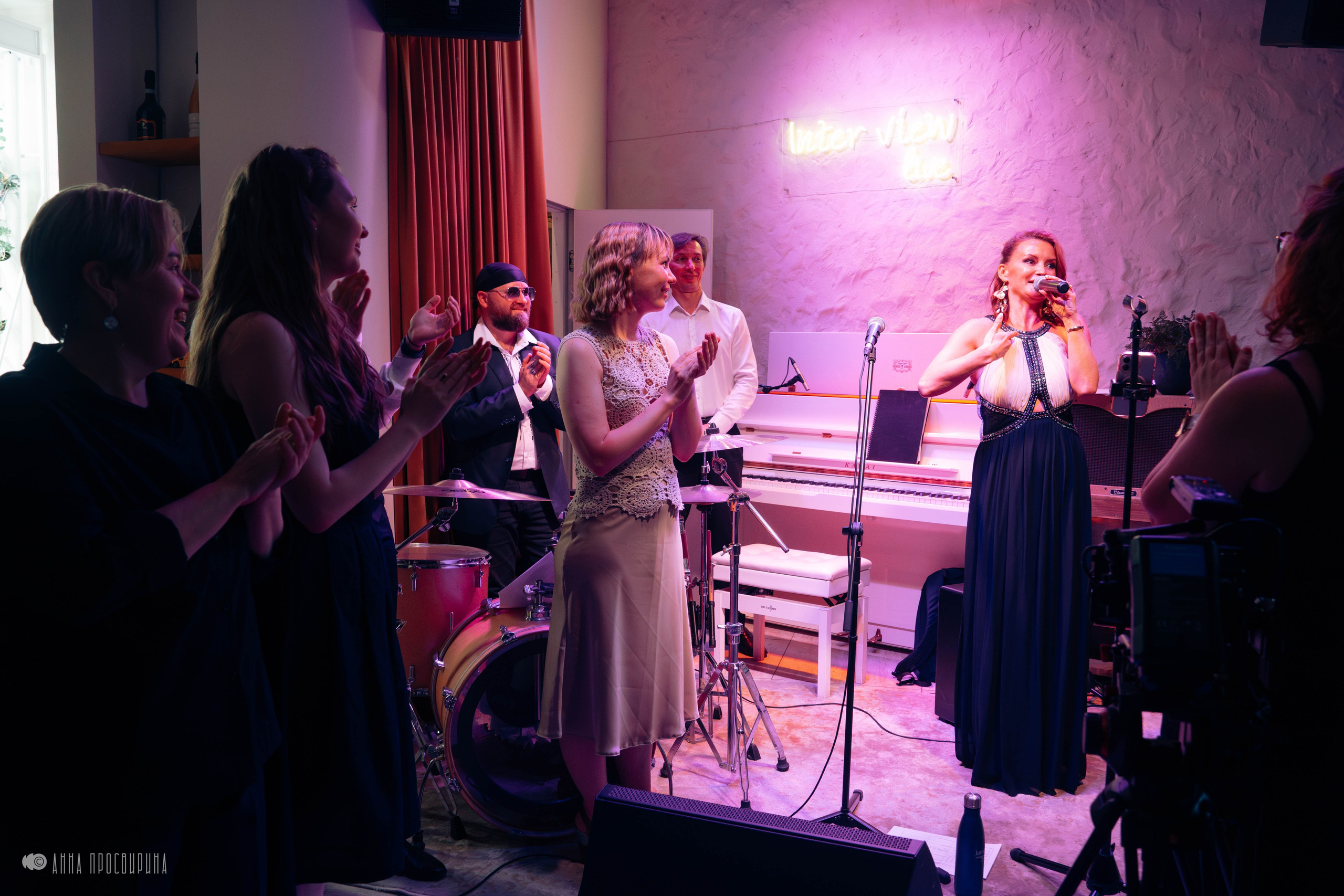 Джазовый концерт, бар Interview. Ваш фотограф в Санкт-Петербурге Анна Просвирина