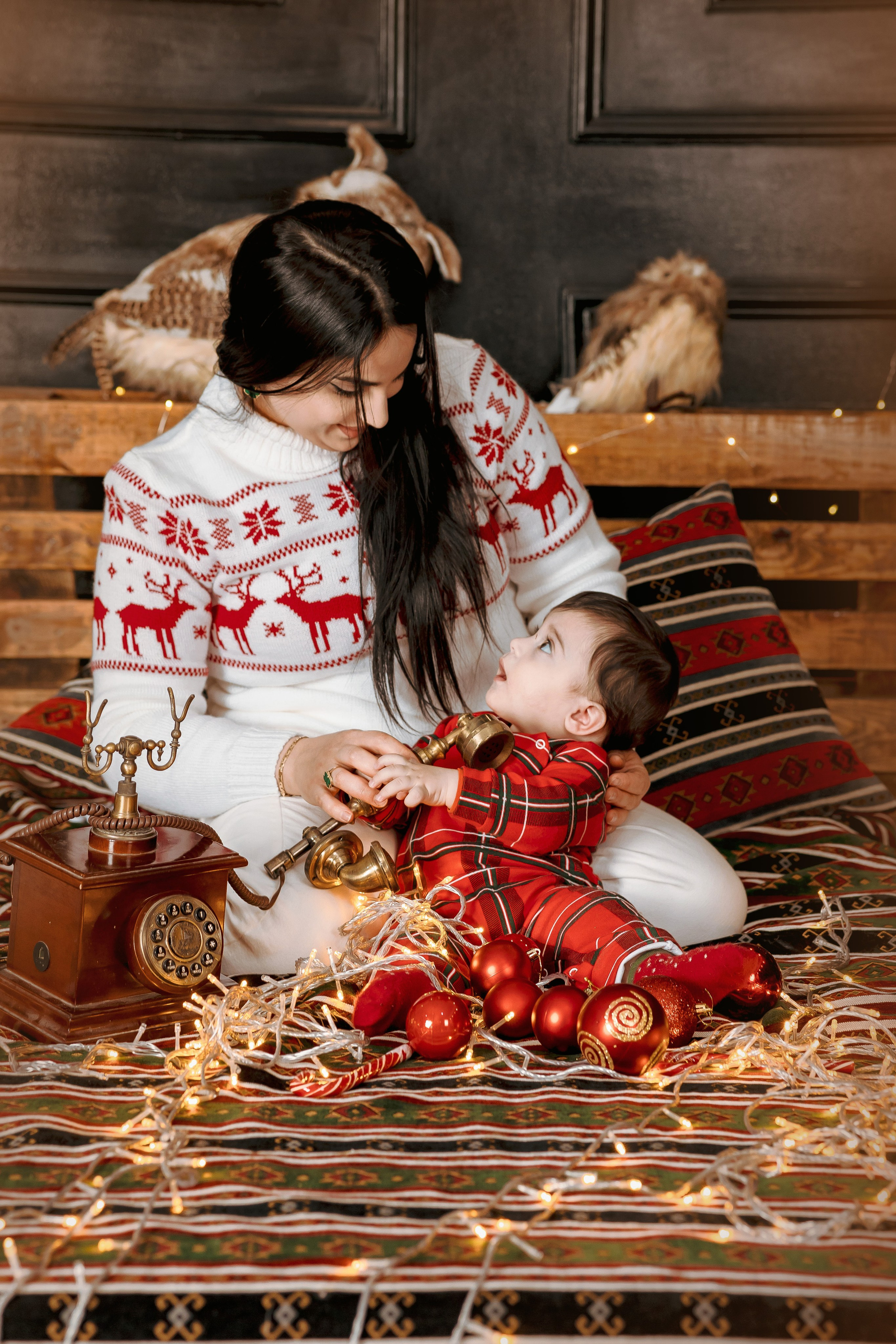 Зухра с детками. Свадебный и семейный фотограф в Каспийске Алёна Нурмагомедова