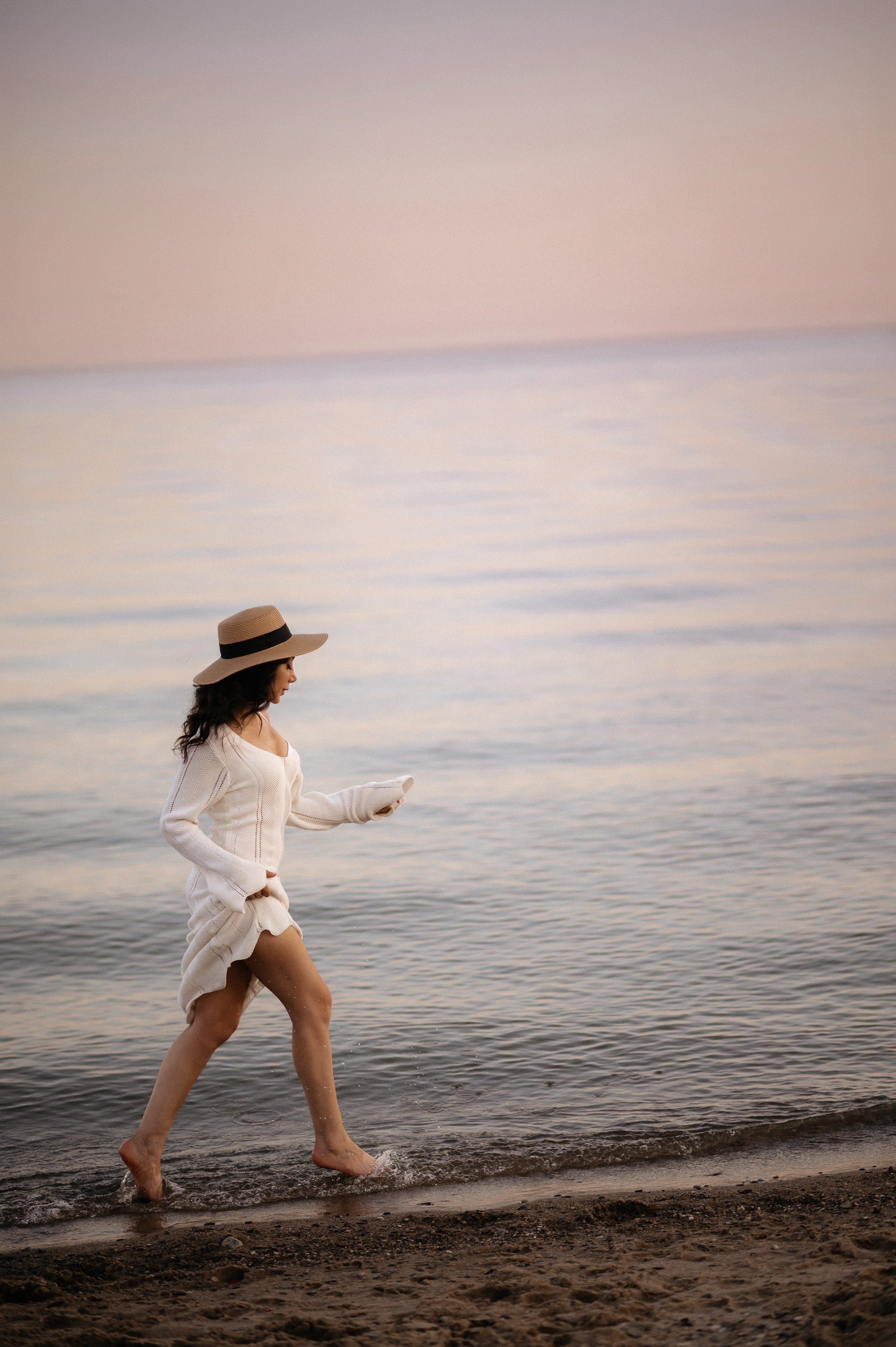 Закат на пляже. Главная