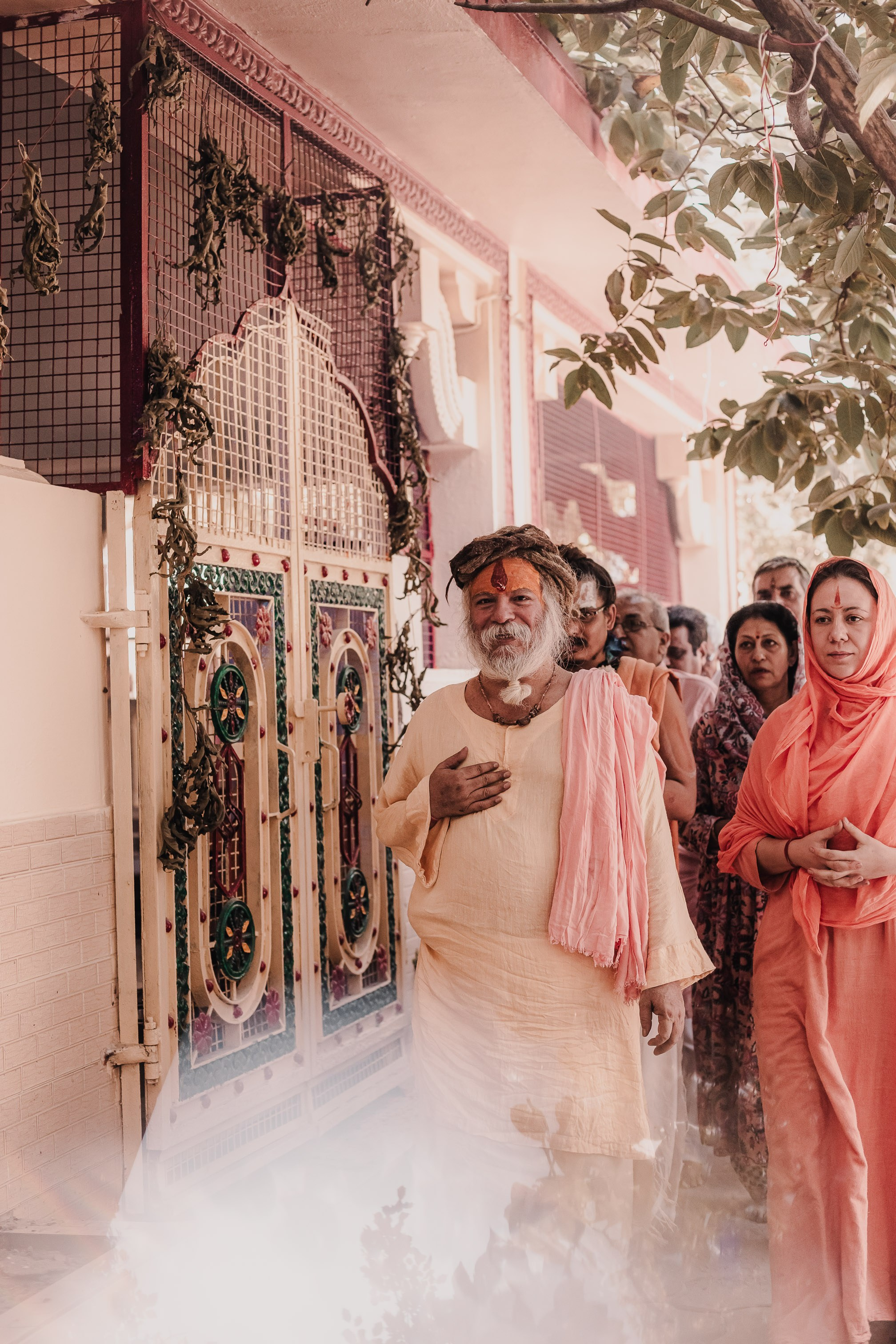 Navaratri yajna at Devraha Baba Ji ashram. Мариам Багдасарян