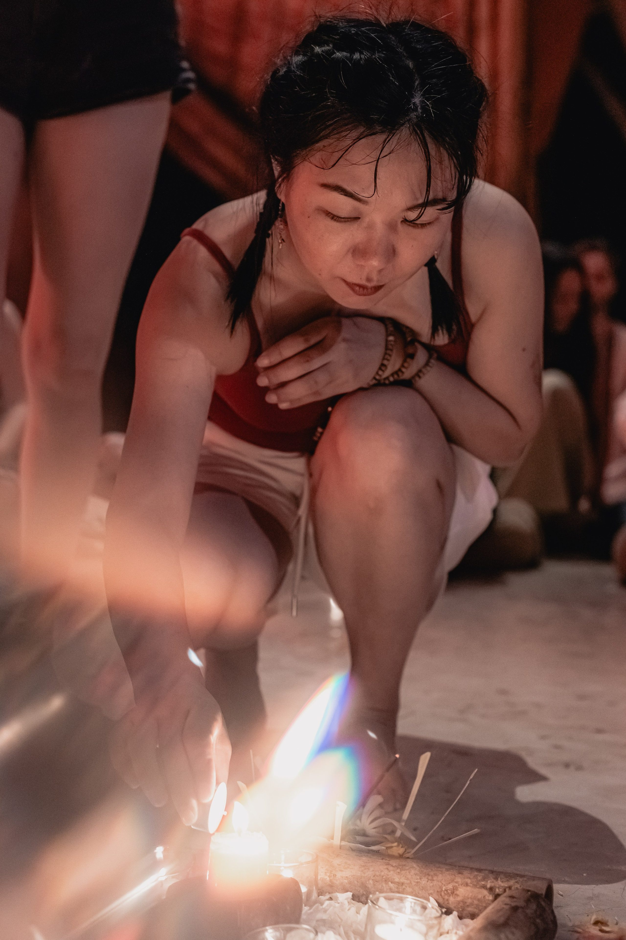 Cacao ceremony Full moon jan w Juan. Mariam Bagdasaryan