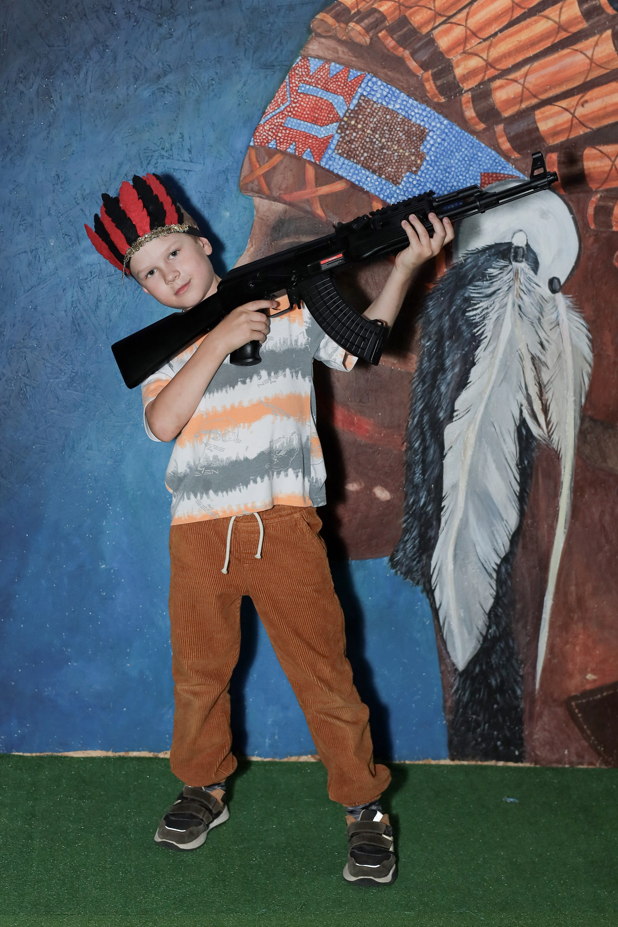 День рождение в стрелковом клубе. Фотограф Надршина Лилия