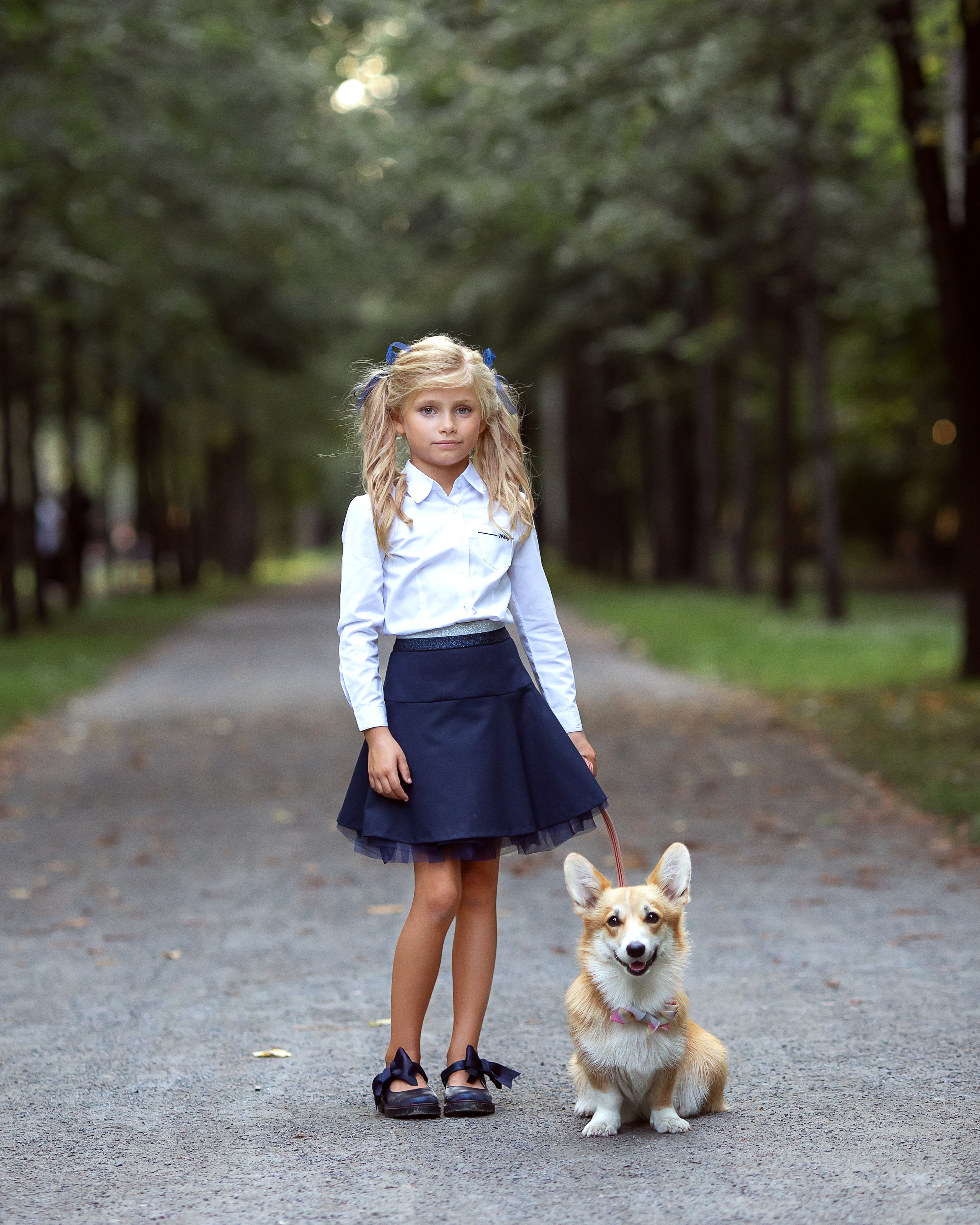 Съемка Алины к 1 сентября. Выпускные альбомы и школьный фотограф в Подольске, Троицке, Щербинке, Москве и Московской области
