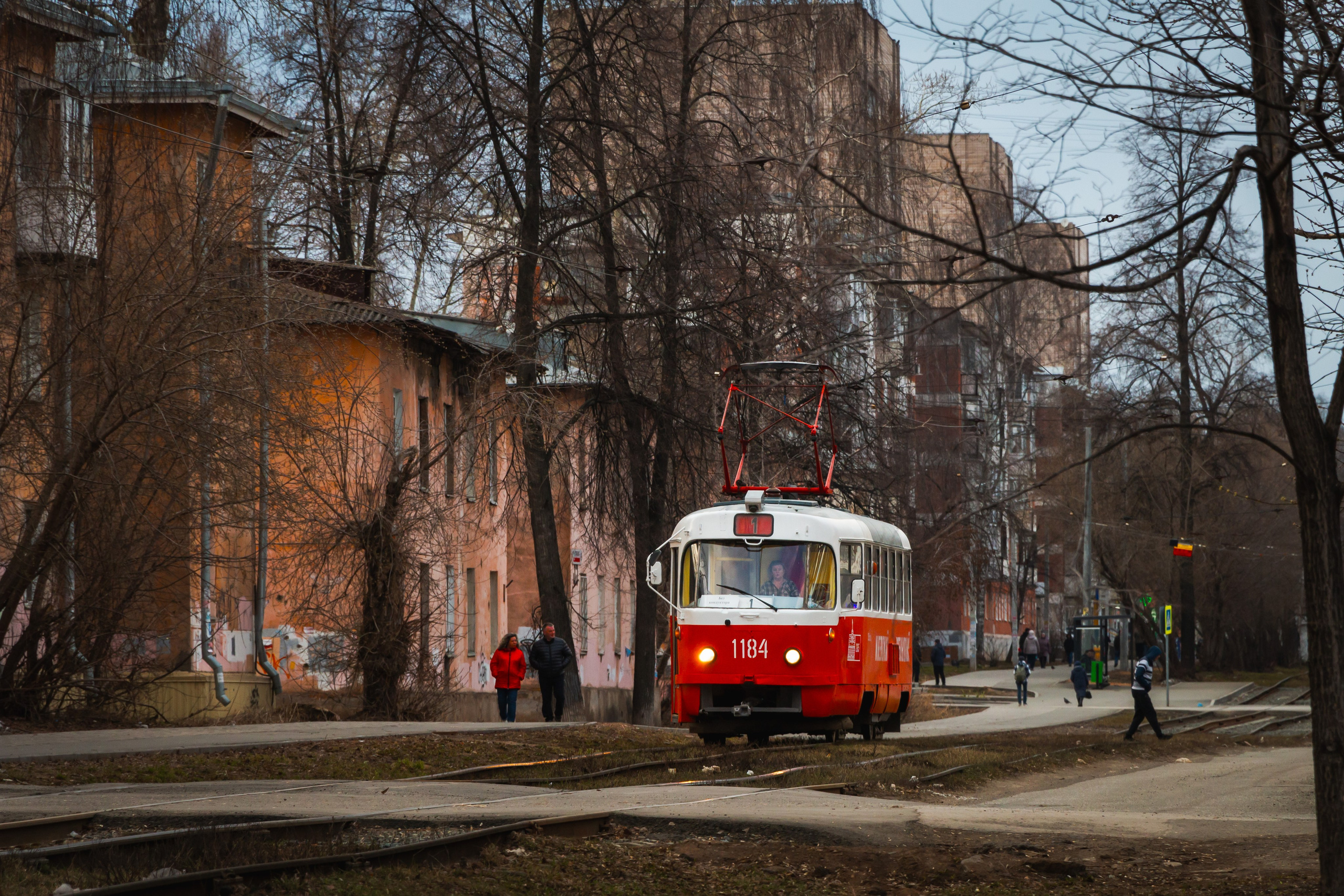 Ижевский трамвай. Ижевск рябиновый