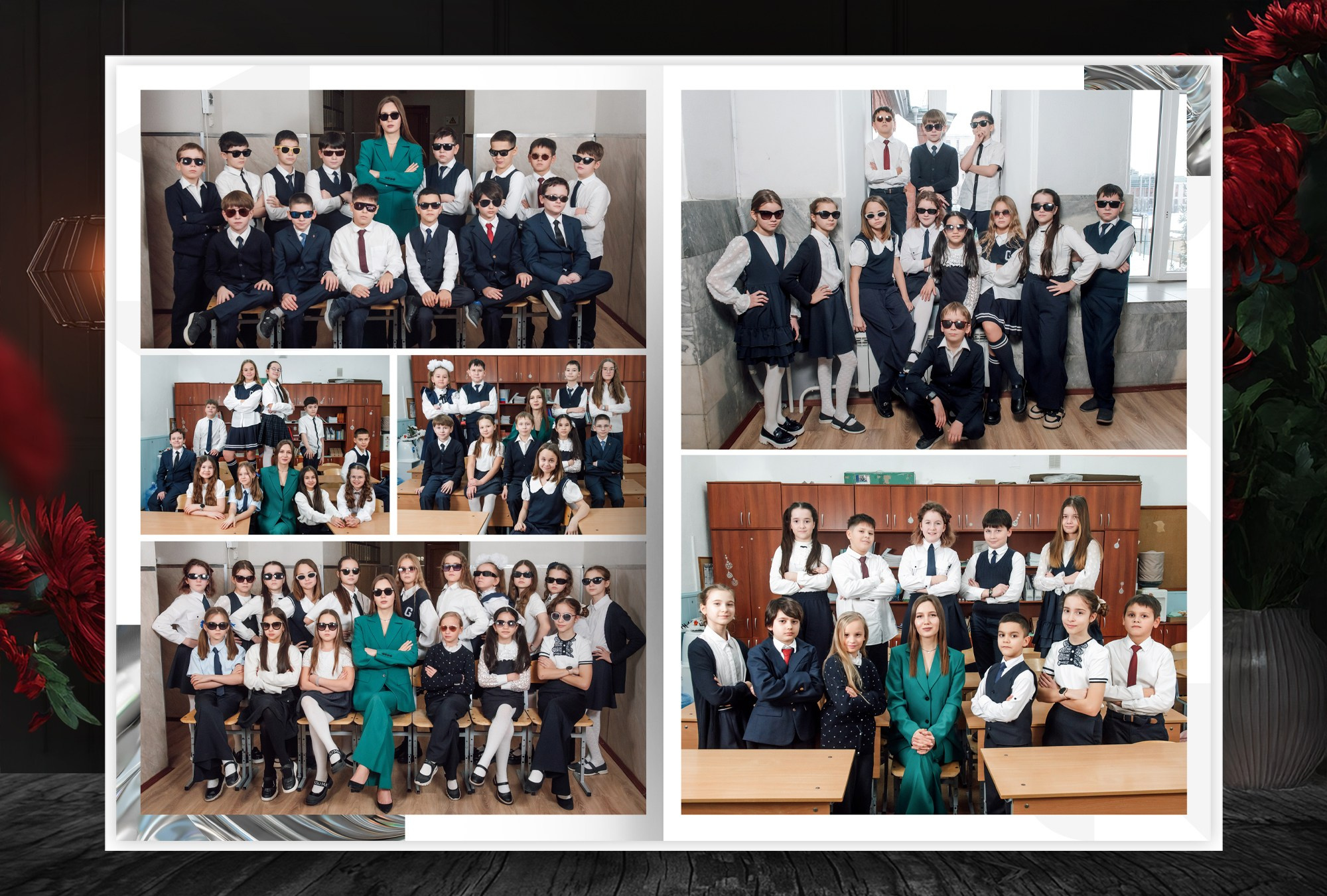 Глянец — Начальная Школа. Выпускные альбомы в Казани и Татарстане — Студия Azamat