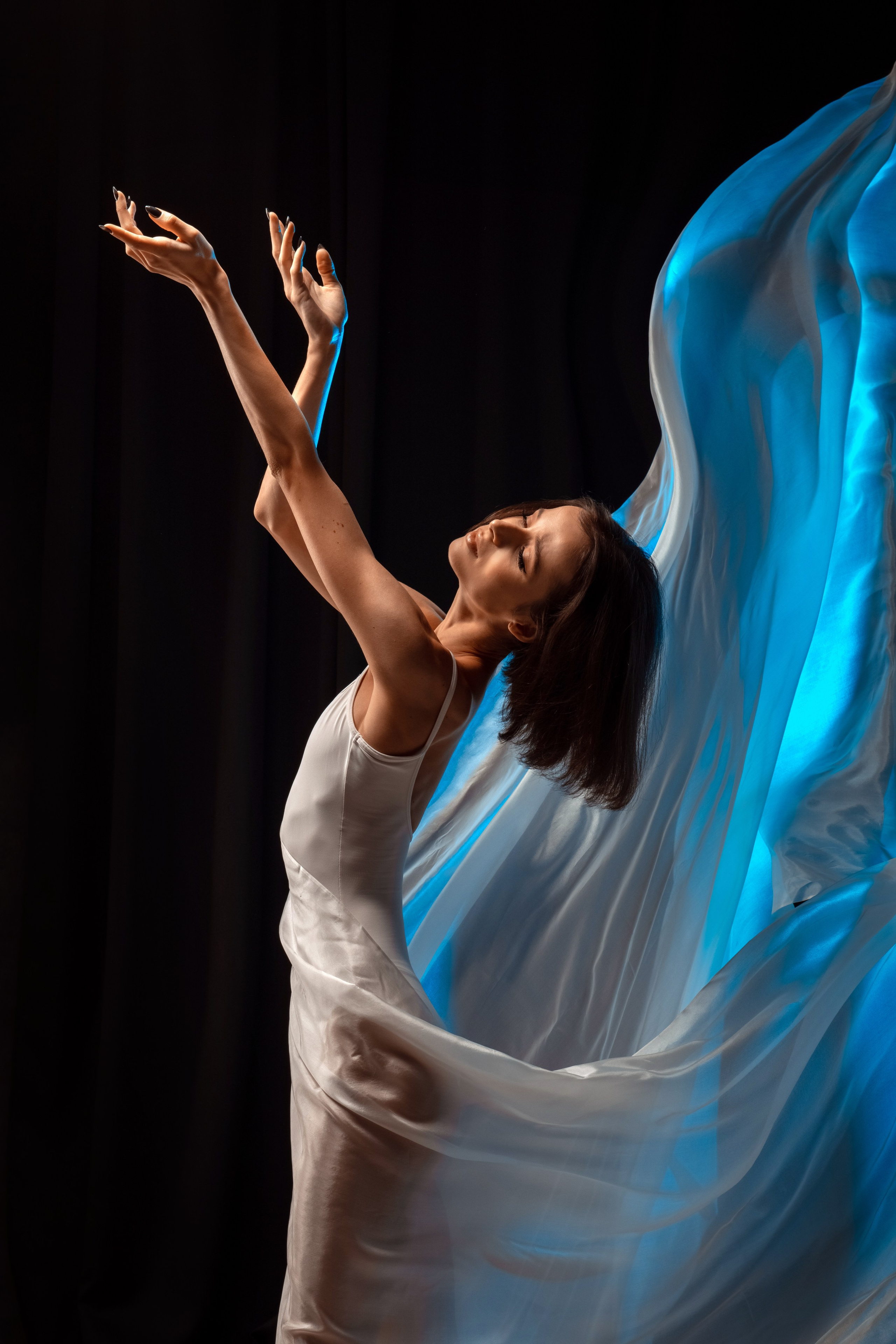 Балетная съёмка на белой циклораме и фонах. Балетный фотограф Алина Ханько — Душа Балета