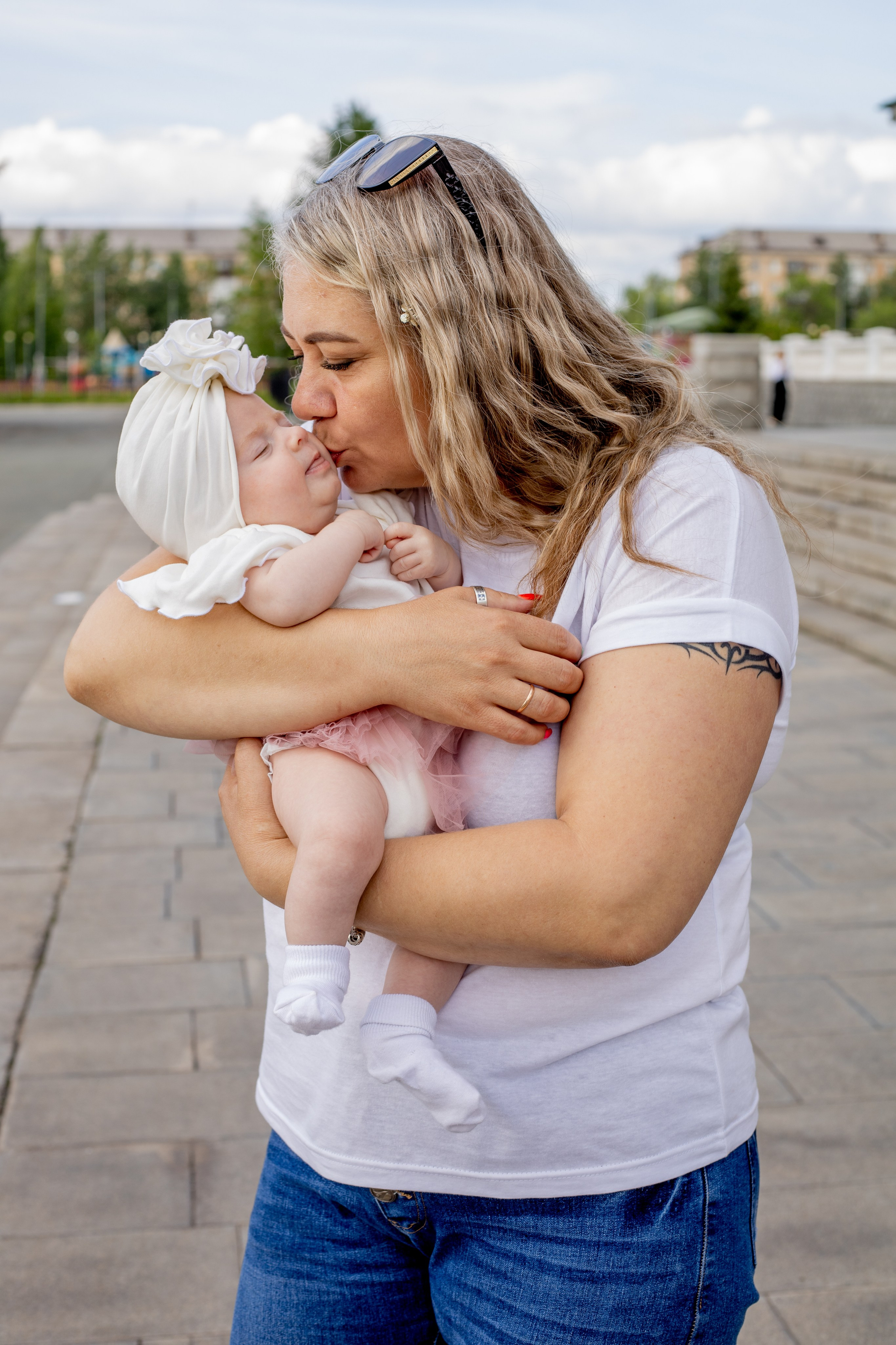 Фотосессия «На прогулке». Фотограф новорожденных в Екатеринбурге