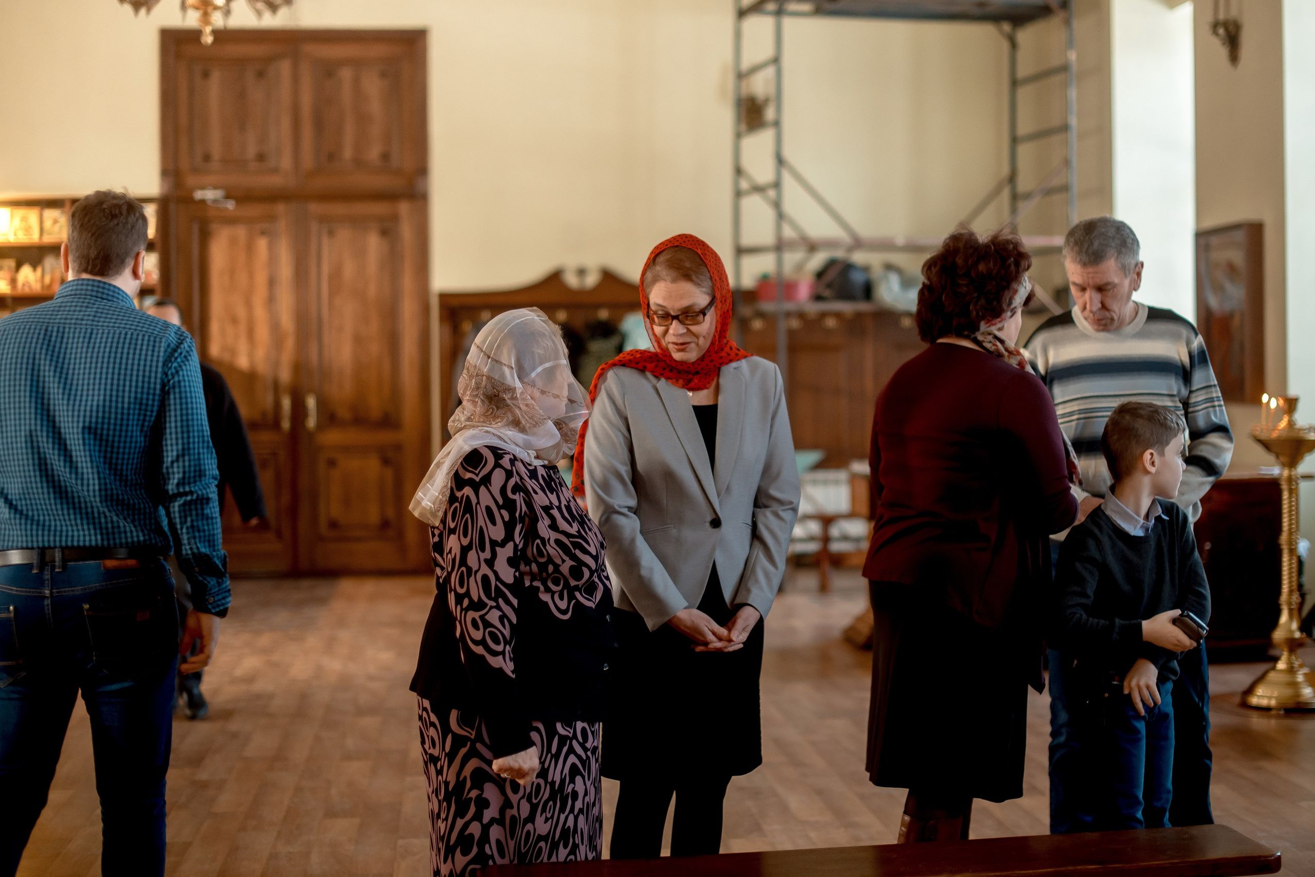 Крещение Максима. Фотограф Мария Стрелкова