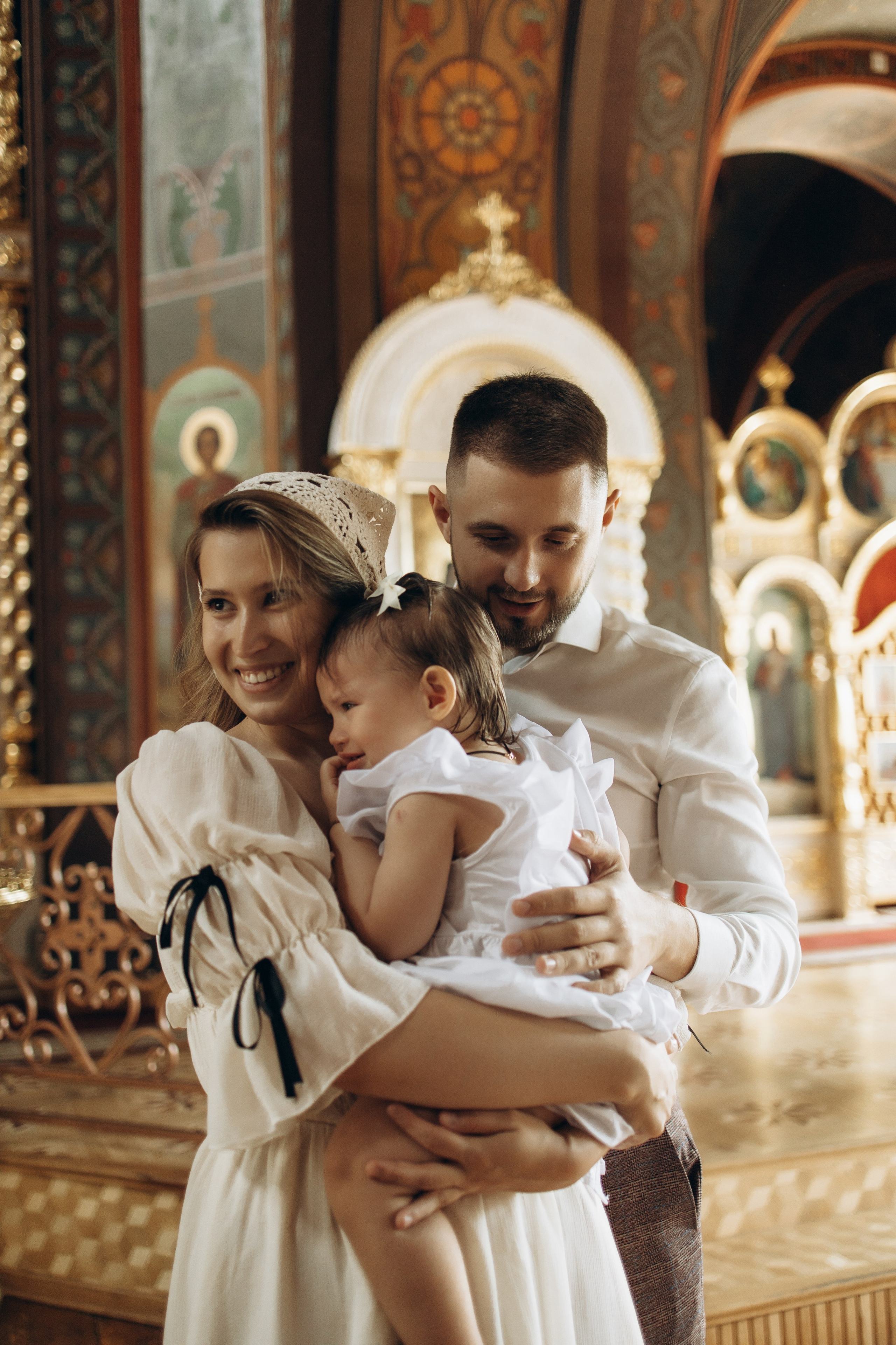 Крещение Стефании. Самый теплый фотограф в Краснодаре Рябоконь Ксения