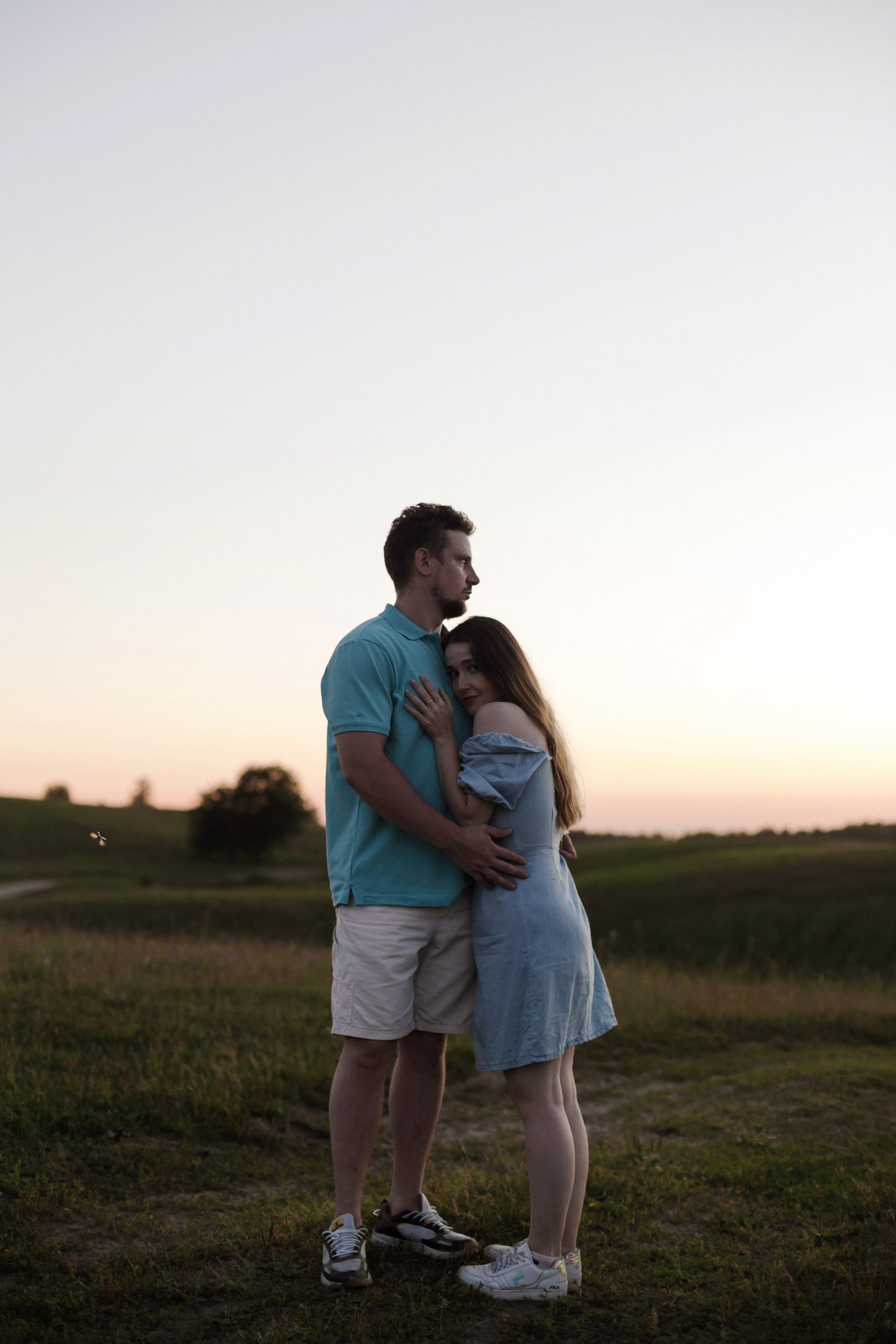 Колтушские высоты — Марина и Сергей. Портретный фотограф в Санкт-Петербурге Элина Ситникова