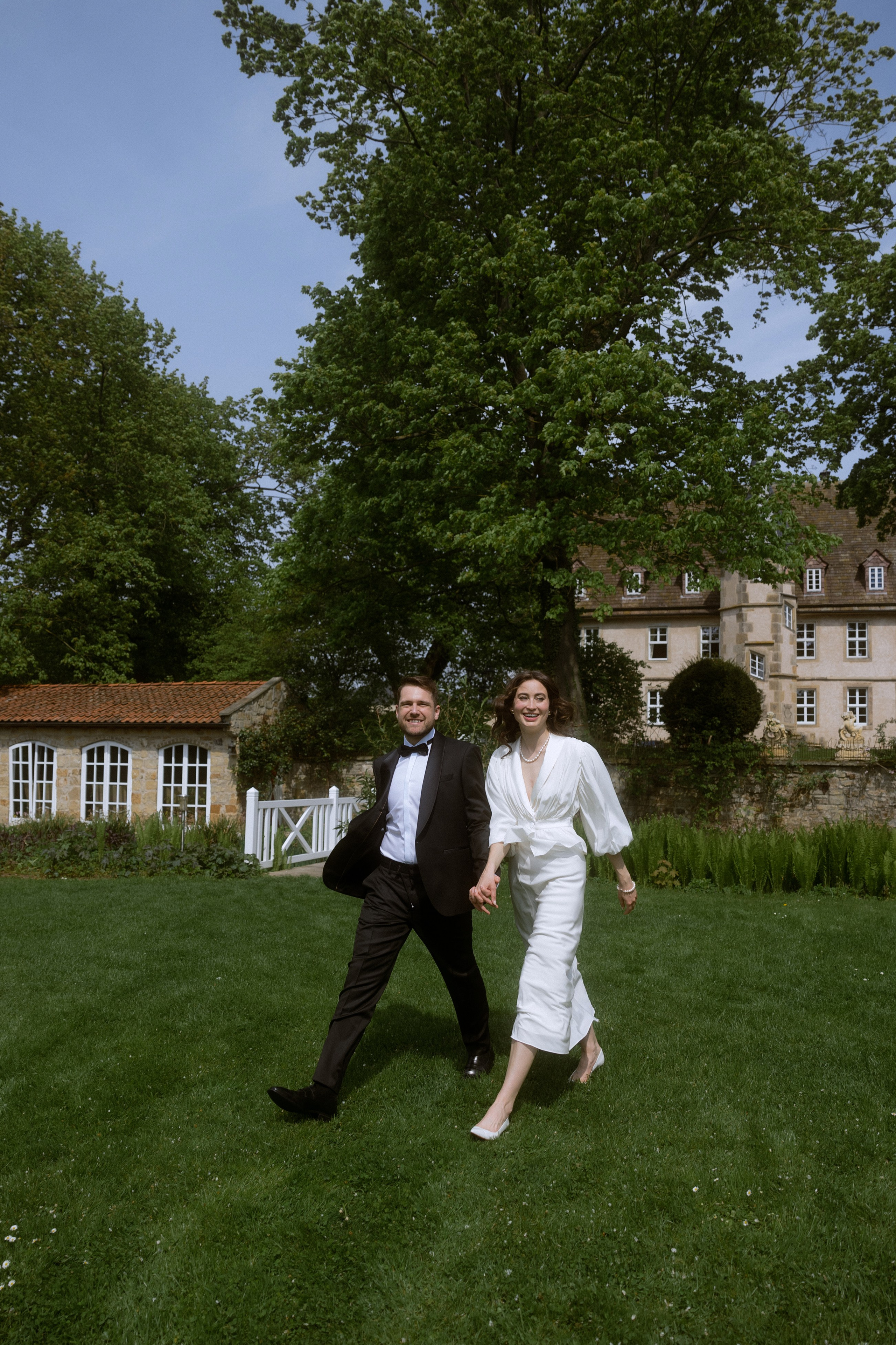 Germany, Schloss Hamerstein. Hochzeitsfotografin Galina Bikowez