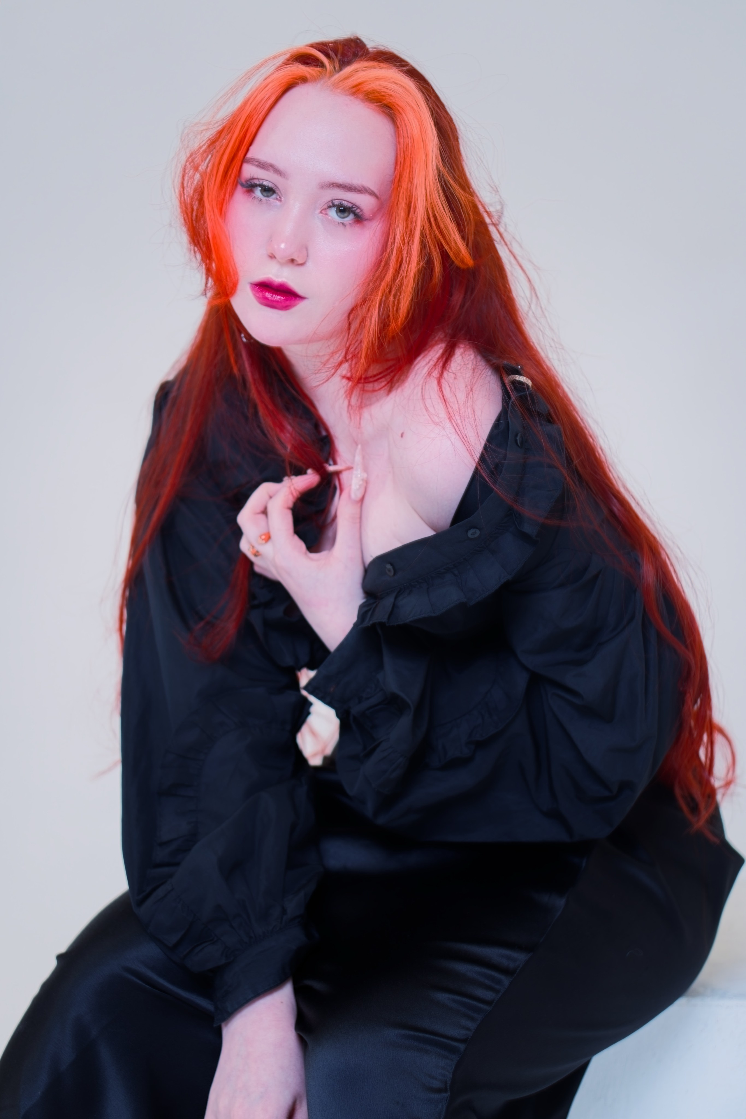 Лиса. Циклорама. Фотограф Денис Шемет