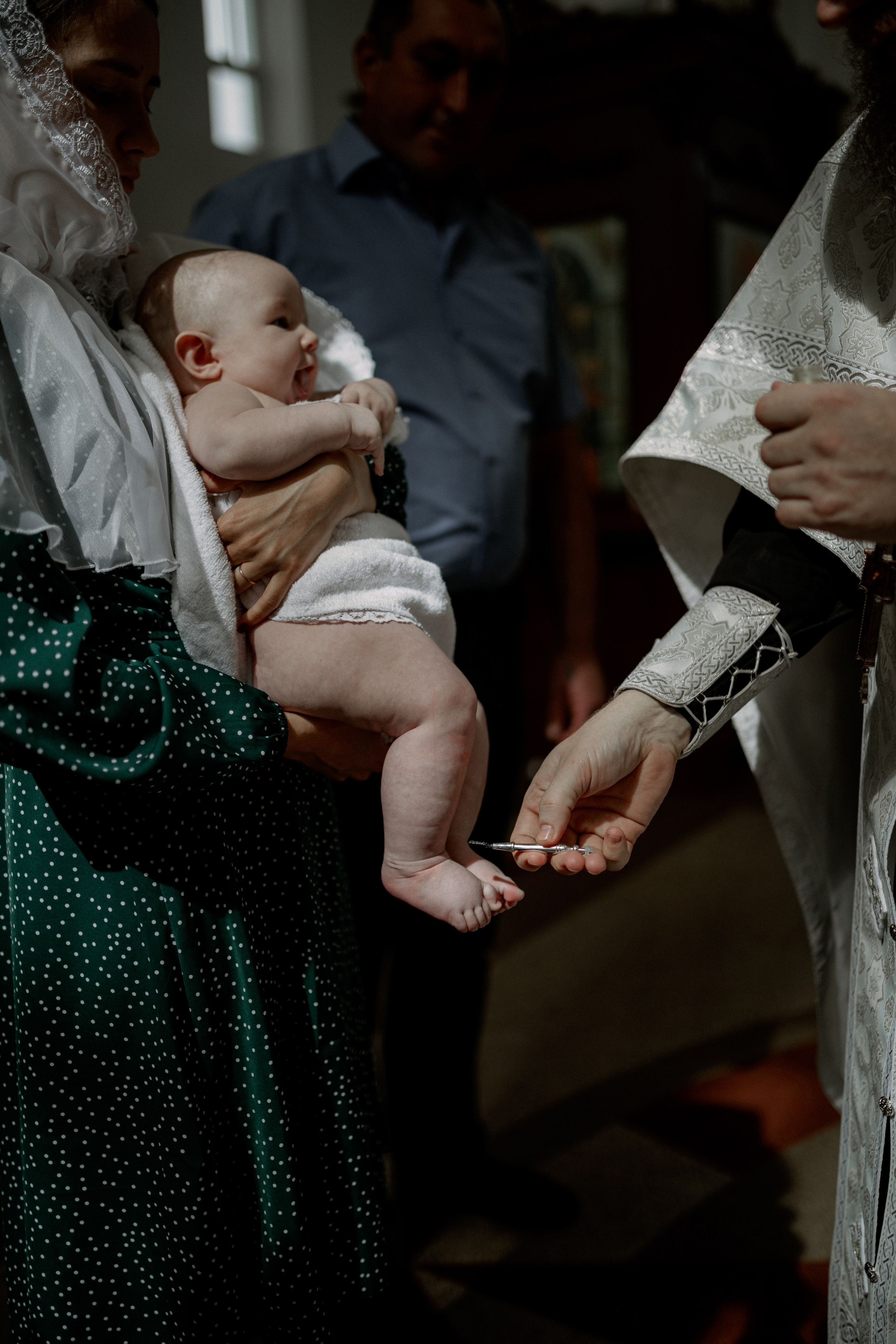 Таинство Крещения Мирона. Семейный и свадебный фотограф в Краснодар|Сочи|Москва| Исаева Валерия