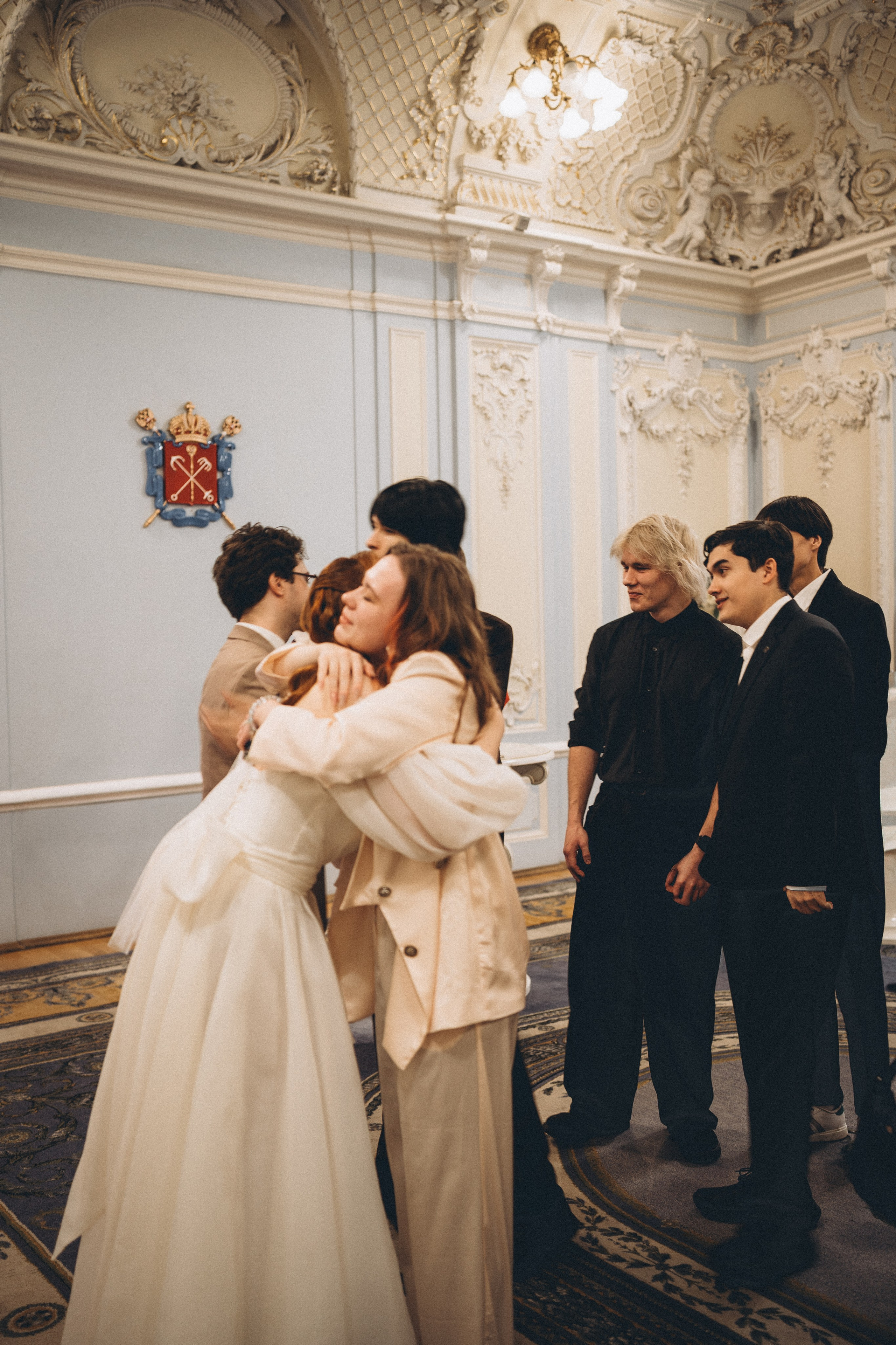 СВАДЕБНАЯ СЬЕМКА ВО ВТОРОМ ДВОРЦЕ С ГОСТЯМИ И ПРОГУЛКА В ТАВРИЧЕСКОМ САДУ. Профессиональный фотограф, Санкт-Петербург — Виктория Богомолова