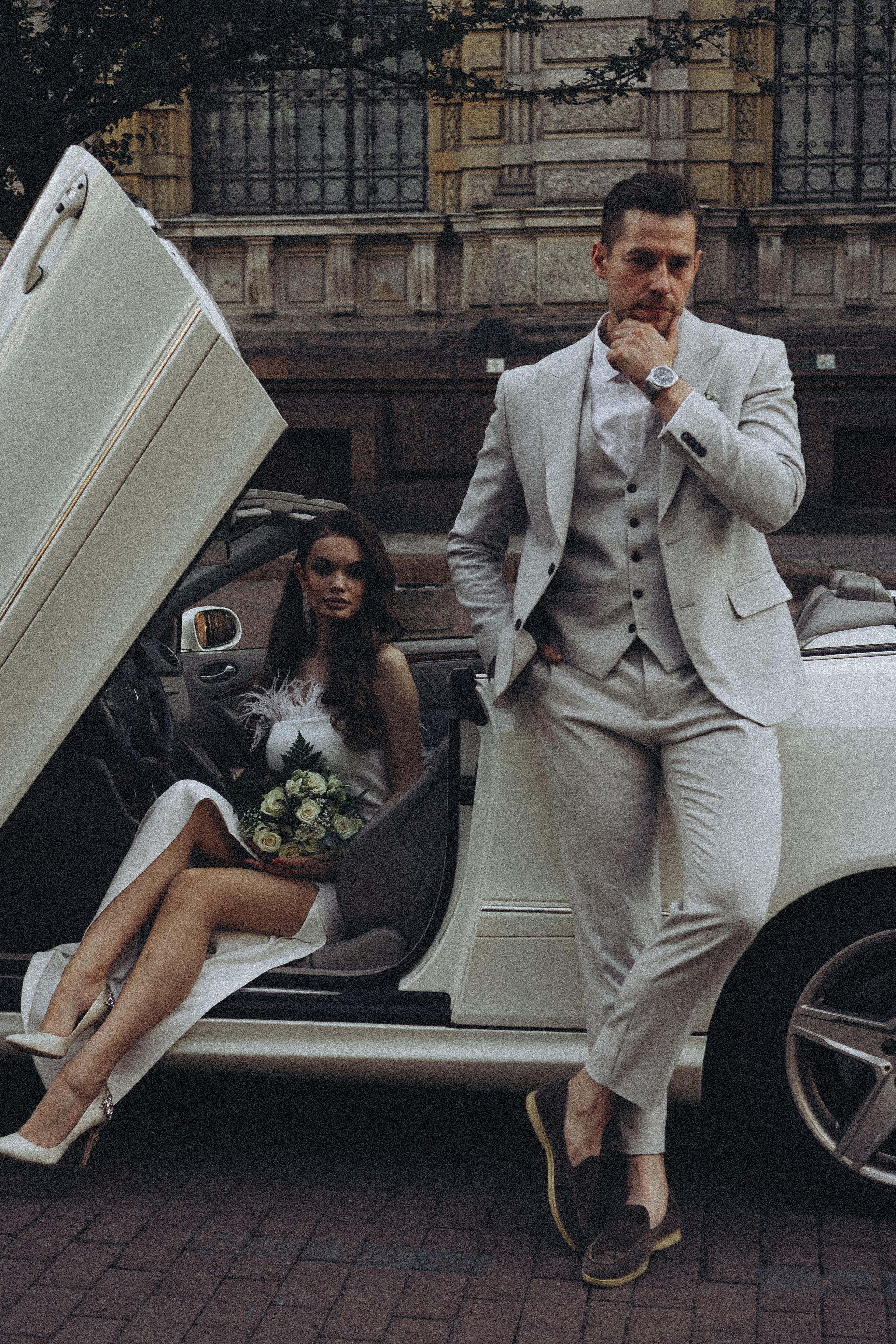 Свадебная сьемка у академии Штиглица. Профессиональный фотограф, Санкт-Петербург — Виктория Богомолова