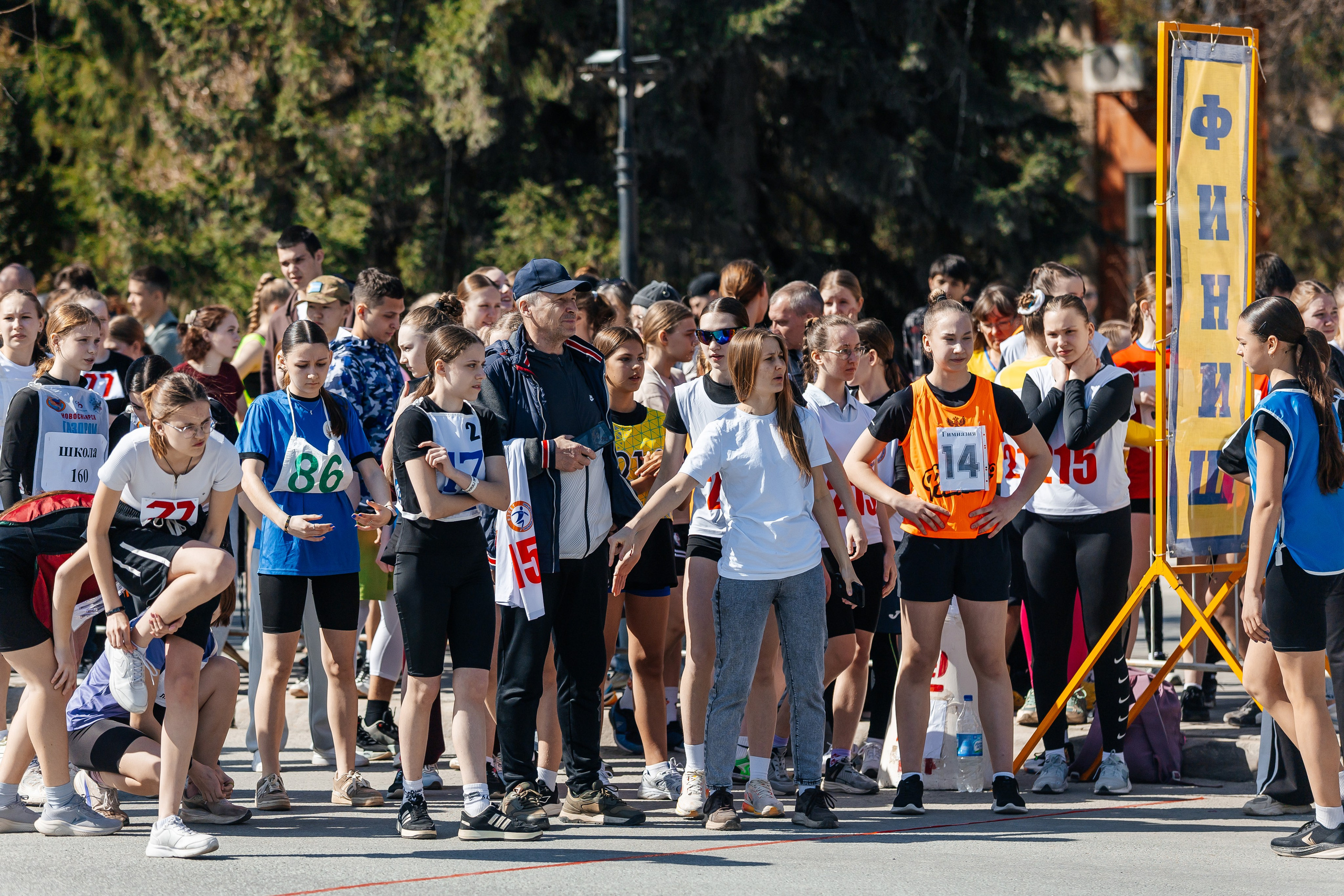 Легкоатлетическая эстафета памяти сибиряков-гвардейцев. Фотограф в Новосибирске Сергей Белов