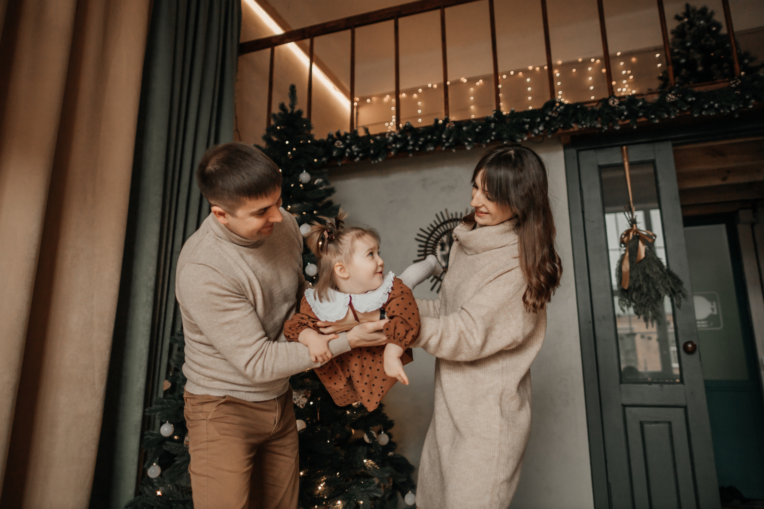 Максим, Ирина и Варенька. Фотограф Краснодар