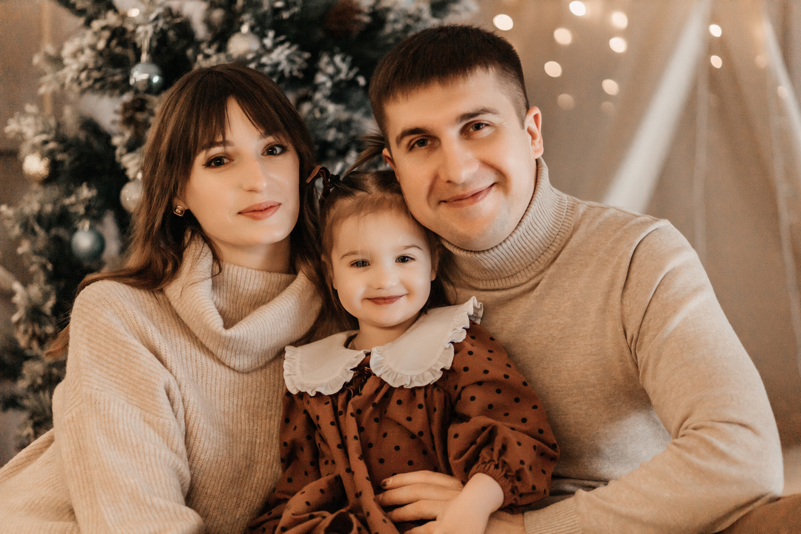 Максим, Ирина и Варенька. Фотограф Краснодар