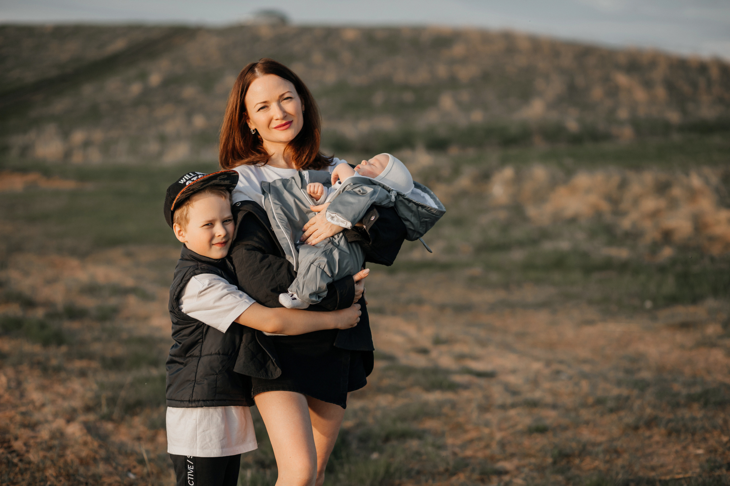 Аня и 3 сына. Фотограф Краснодар