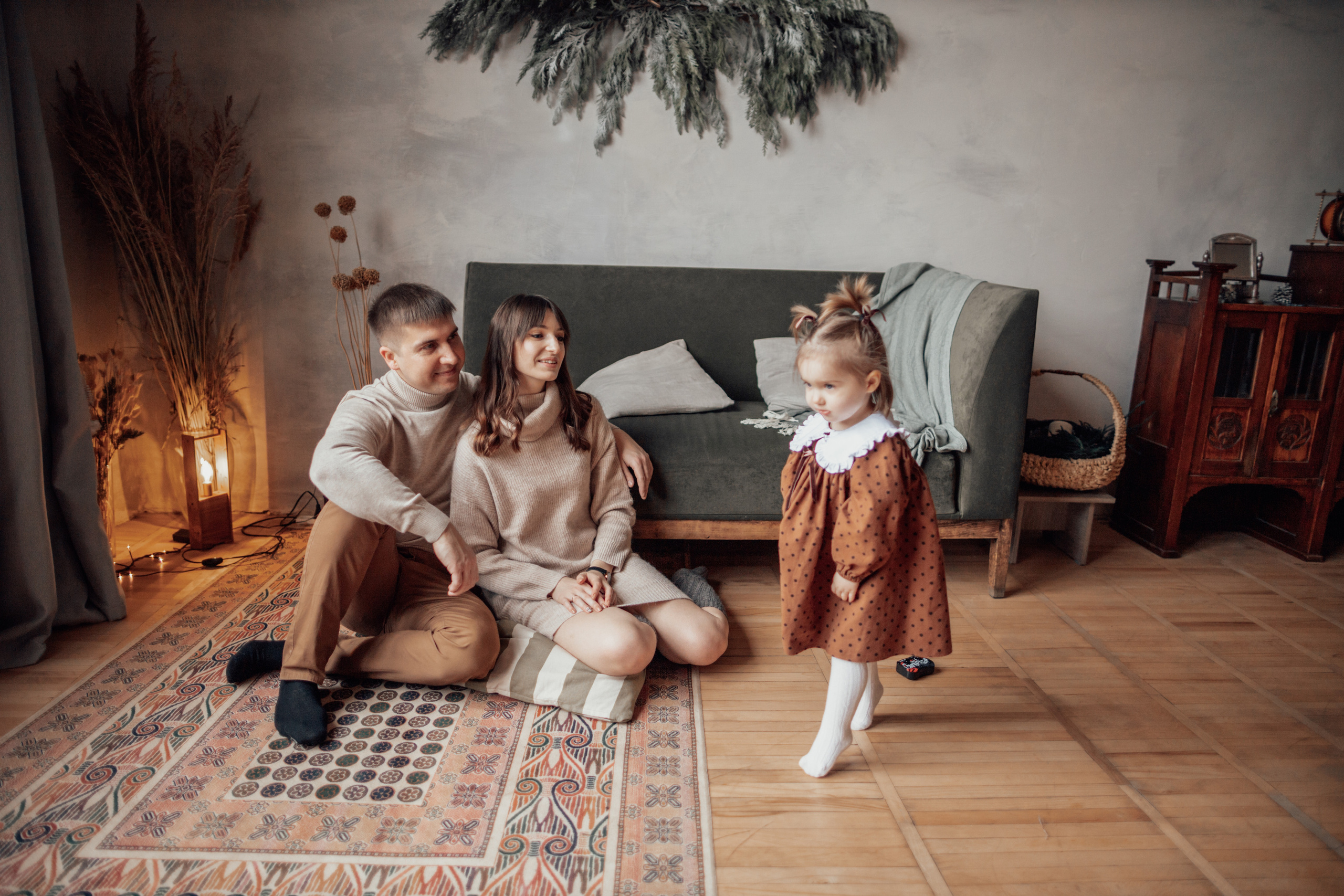 Максим, Ирина и Варенька. Фотограф Краснодар