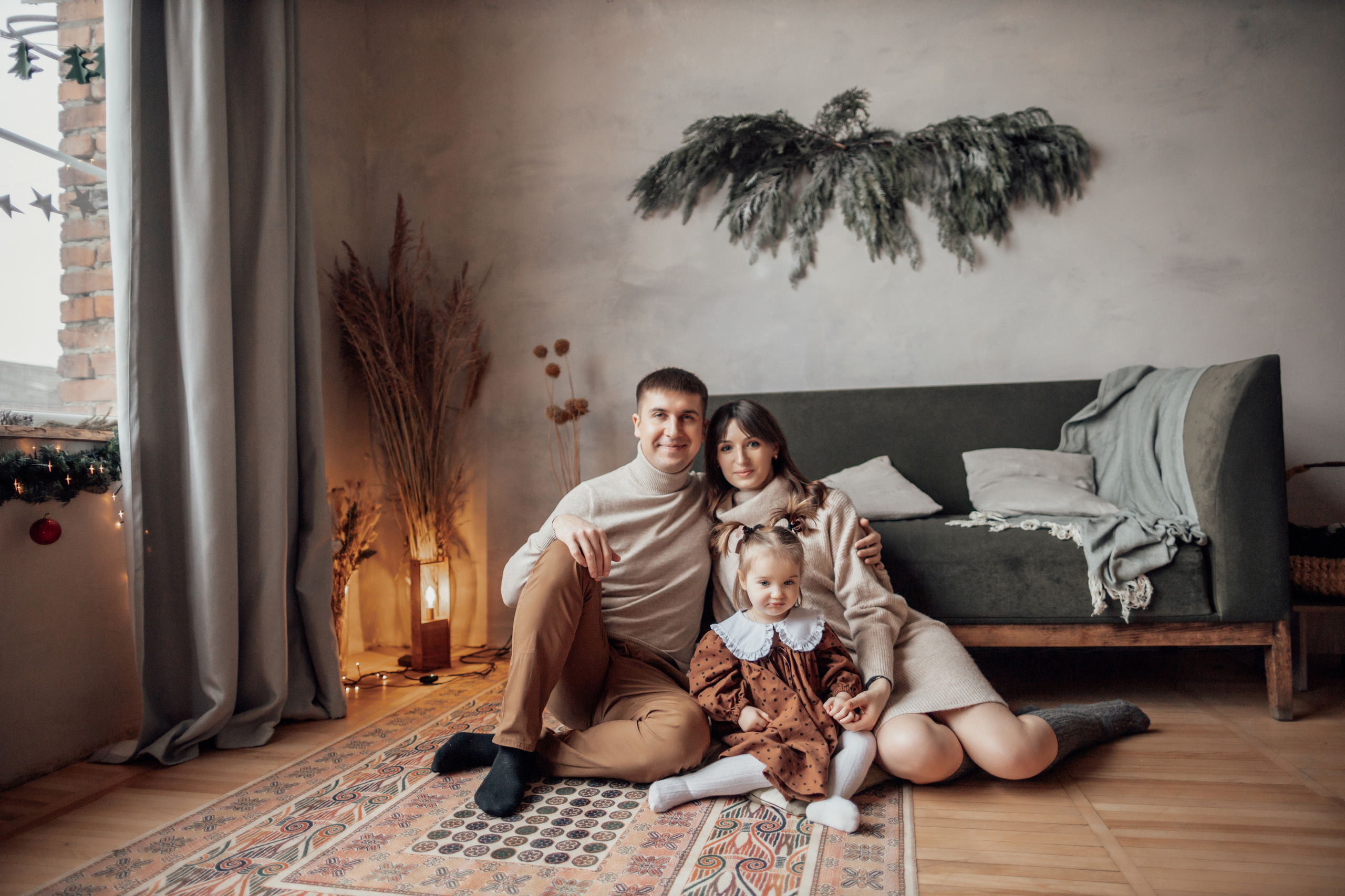 Максим, Ирина и Варенька. Фотограф Краснодар