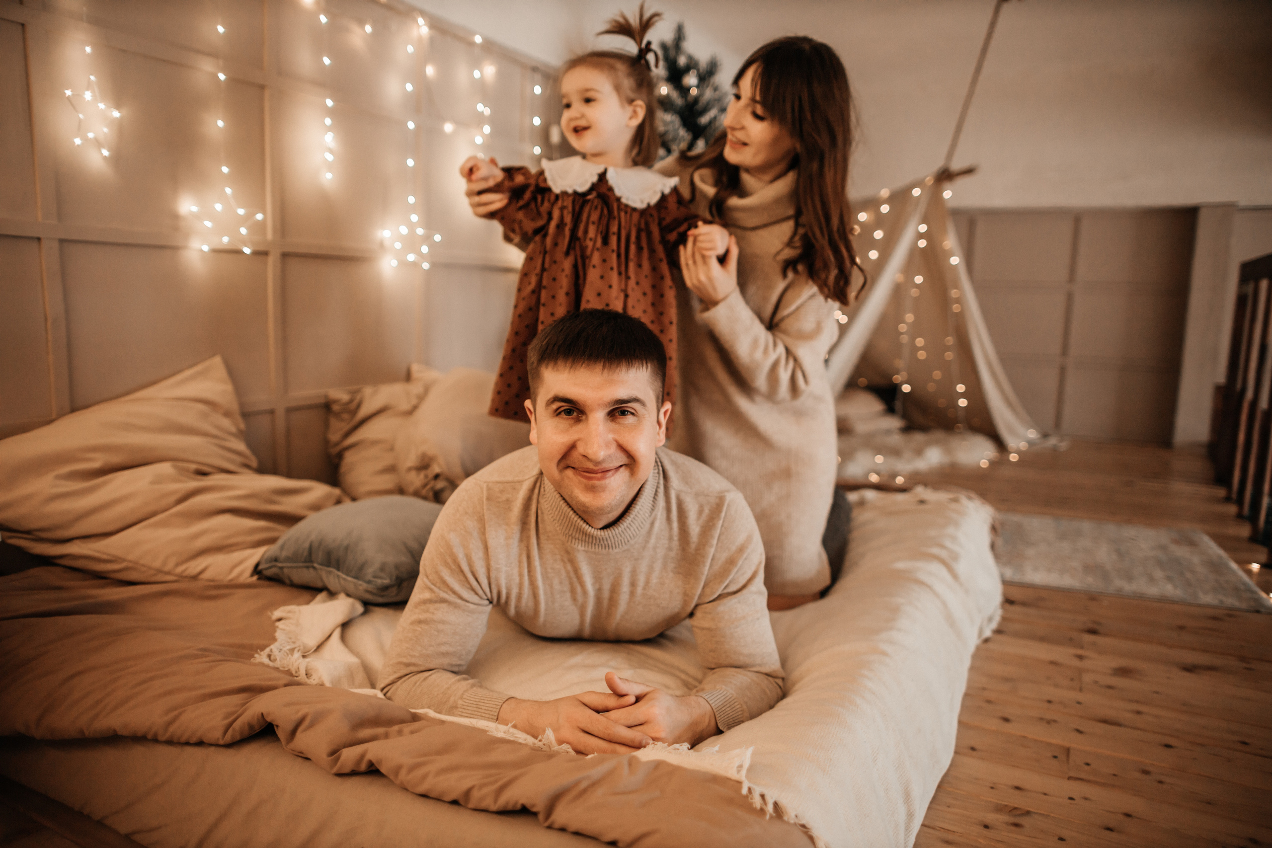 Максим, Ирина и Варенька. Фотограф Краснодар