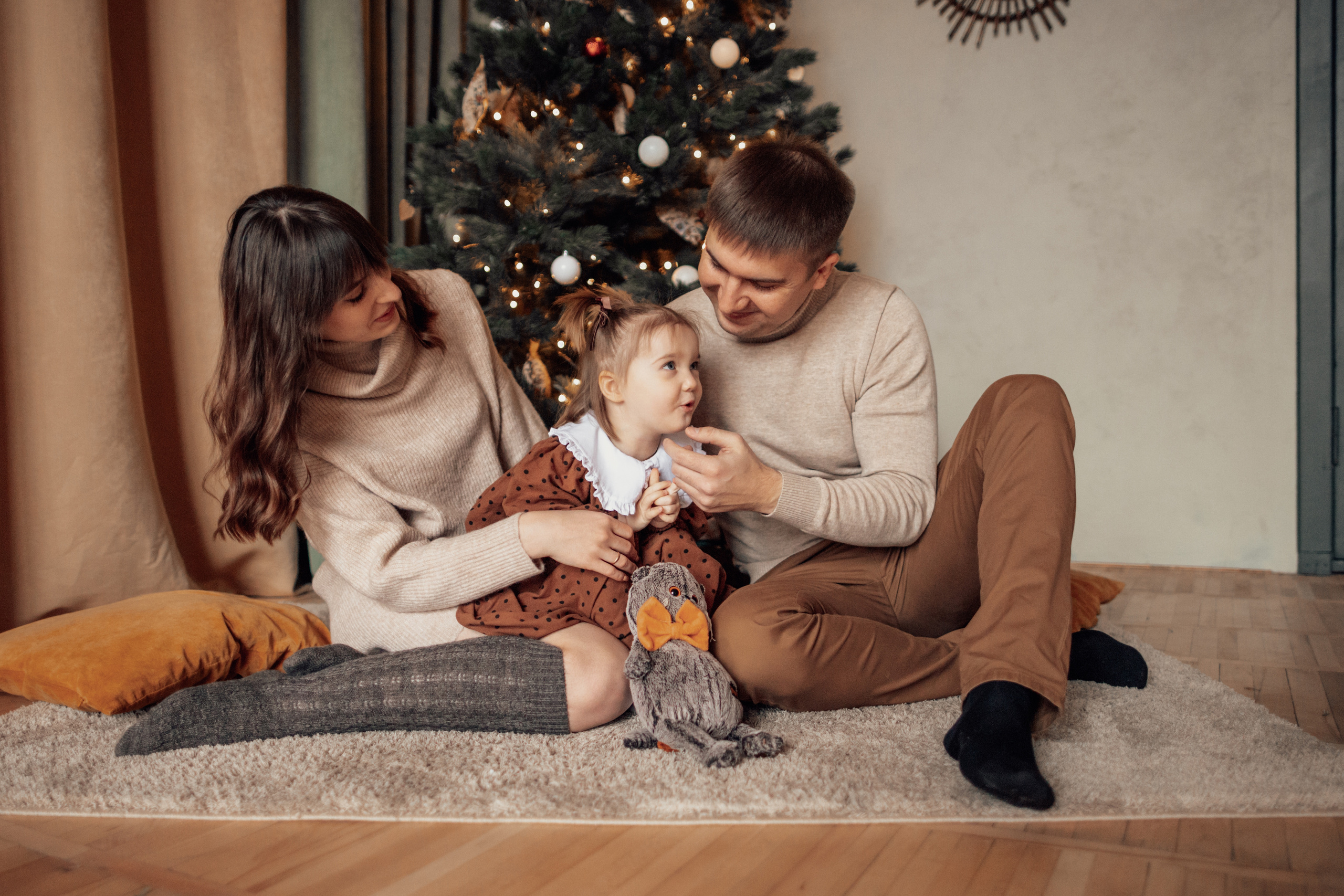 Максим, Ирина и Варенька. Фотограф Краснодар