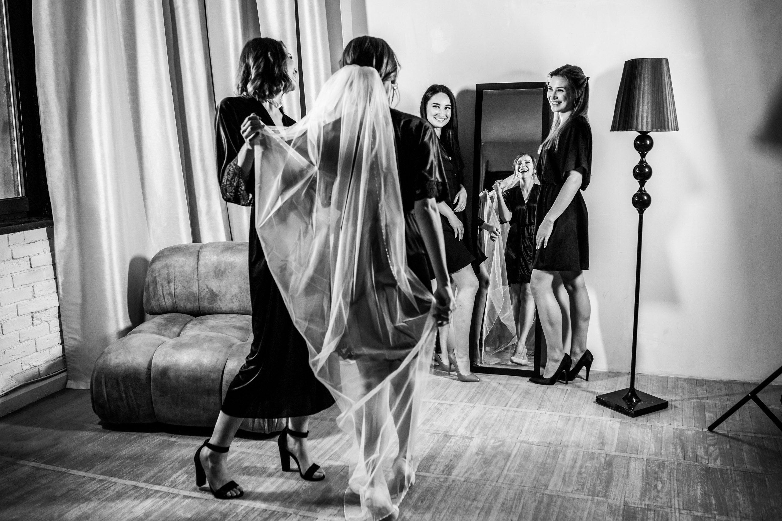 Утро невесты VS девичник. Фотограф Краснодар