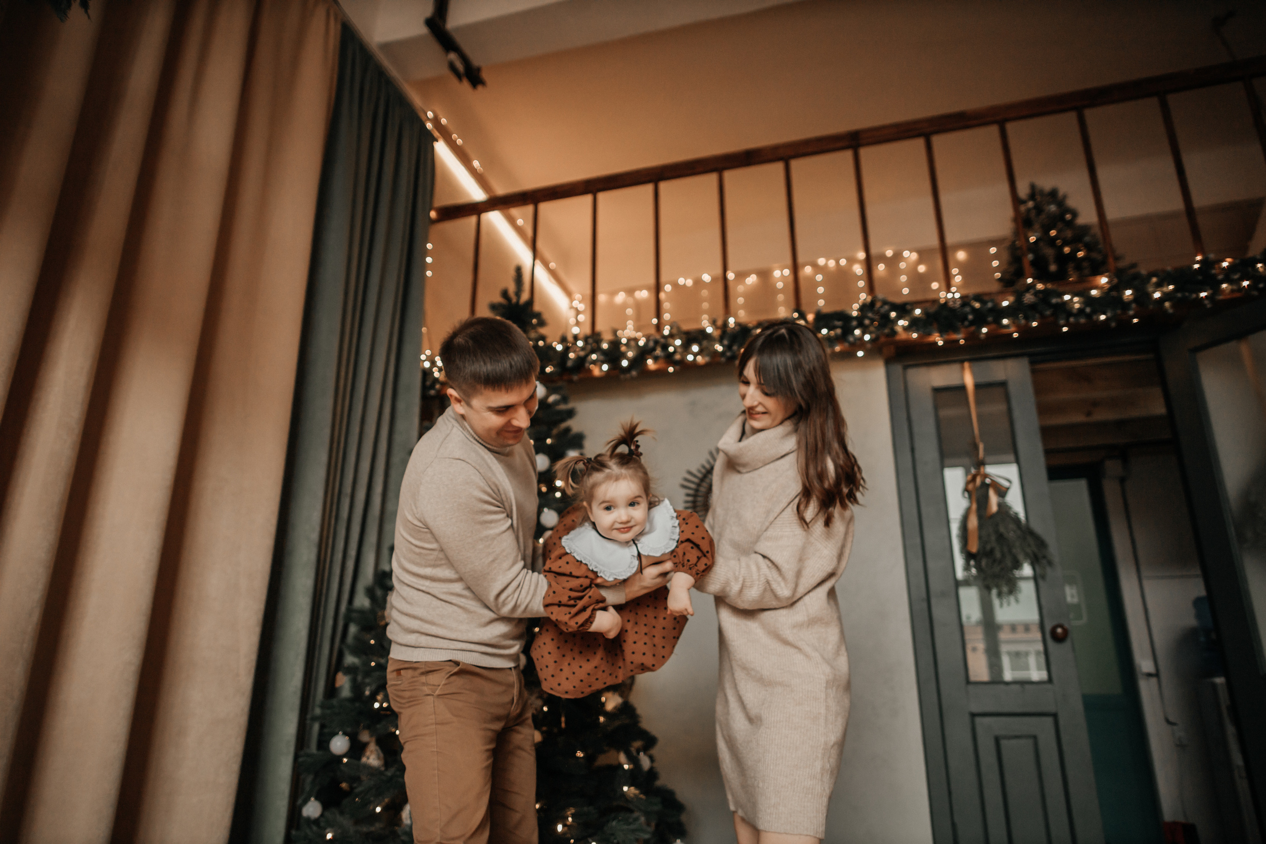 Максим, Ирина и Варенька. Фотограф Краснодар