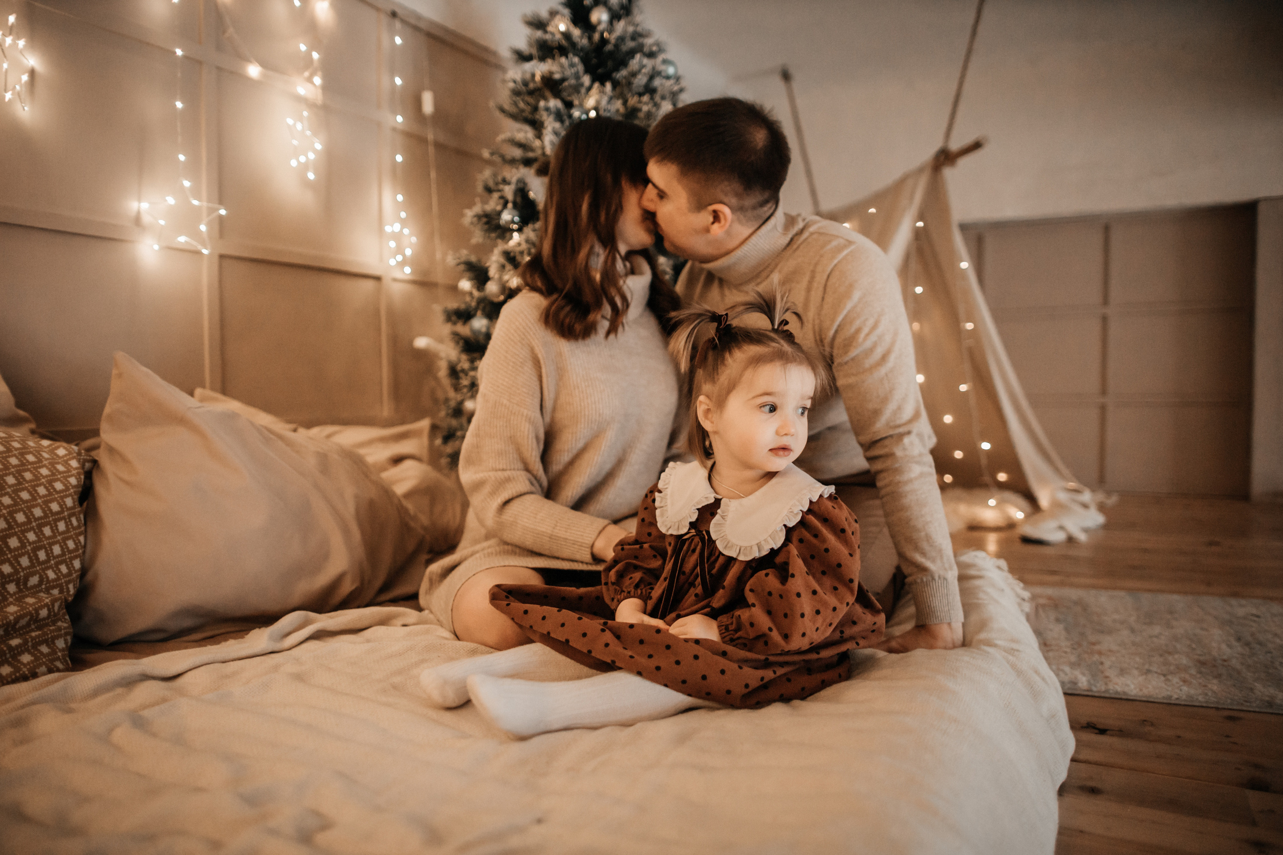 Максим, Ирина и Варенька. Фотограф Краснодар