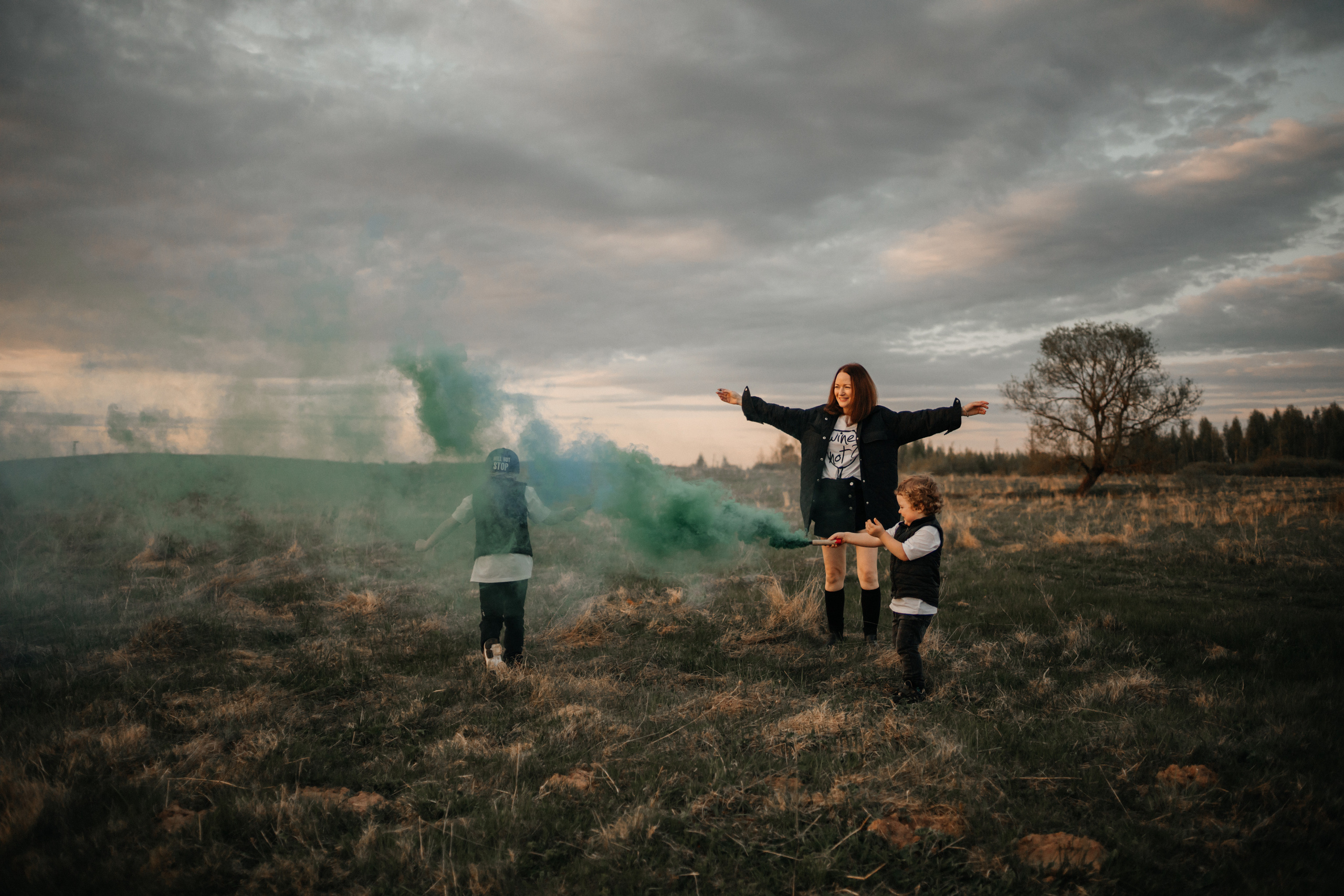 Аня и 3 сына. Фотограф Краснодар