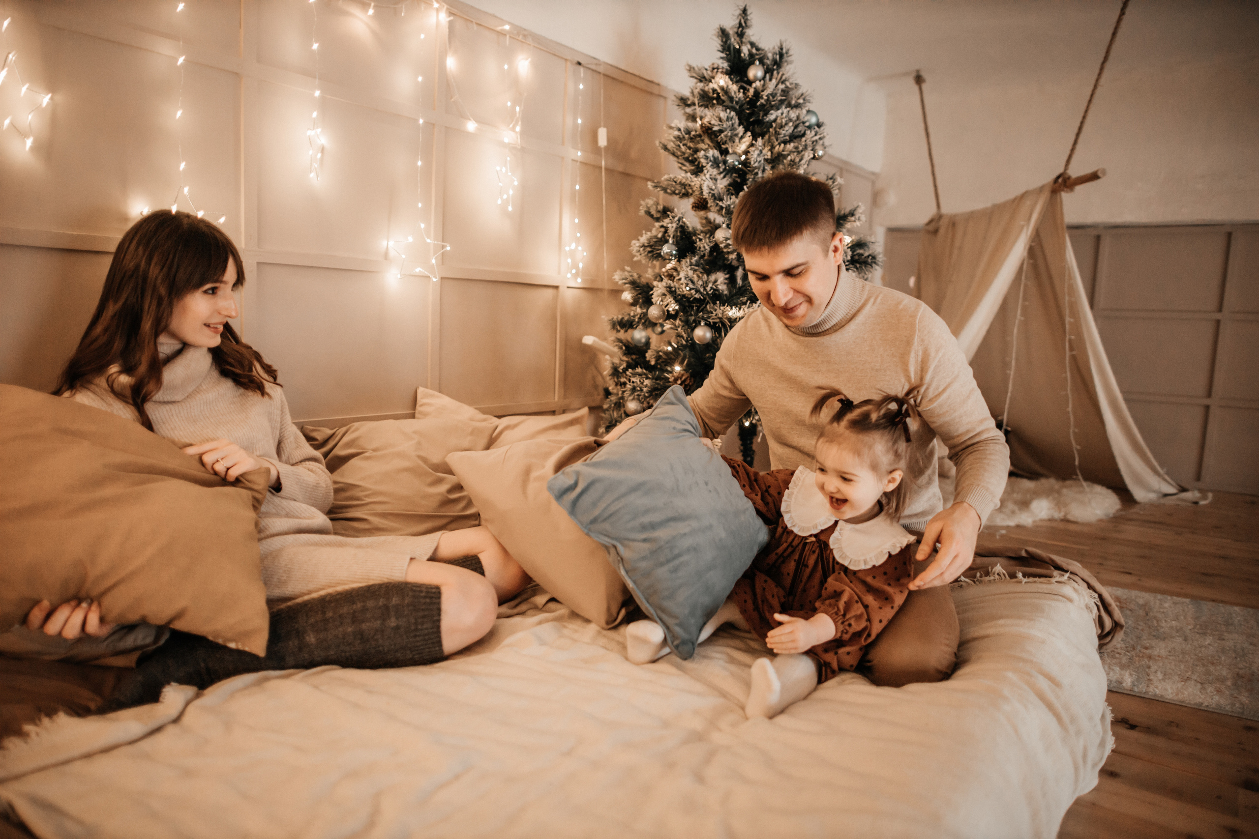 Максим, Ирина и Варенька. Фотограф Краснодар