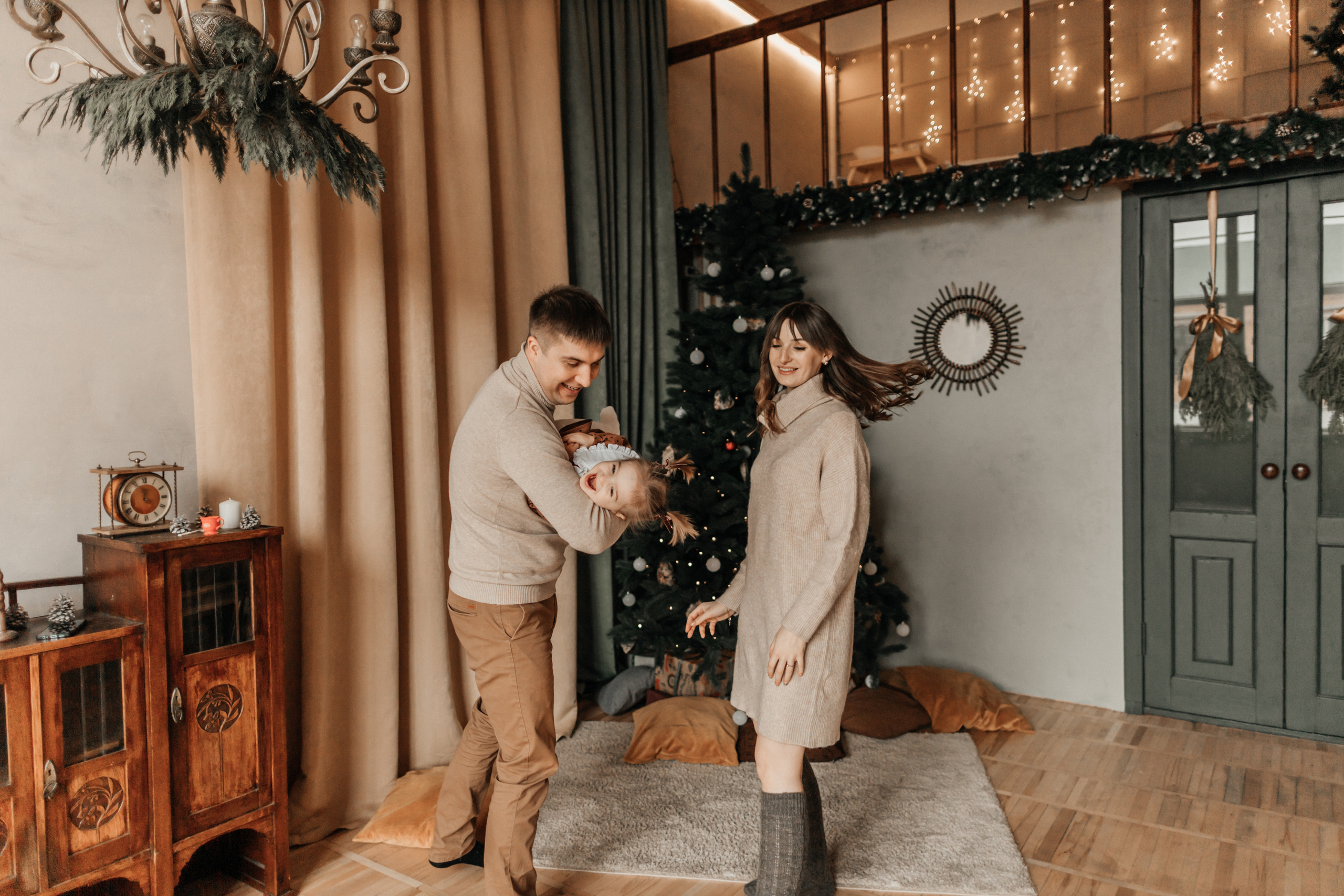 Максим, Ирина и Варенька. Фотограф Краснодар