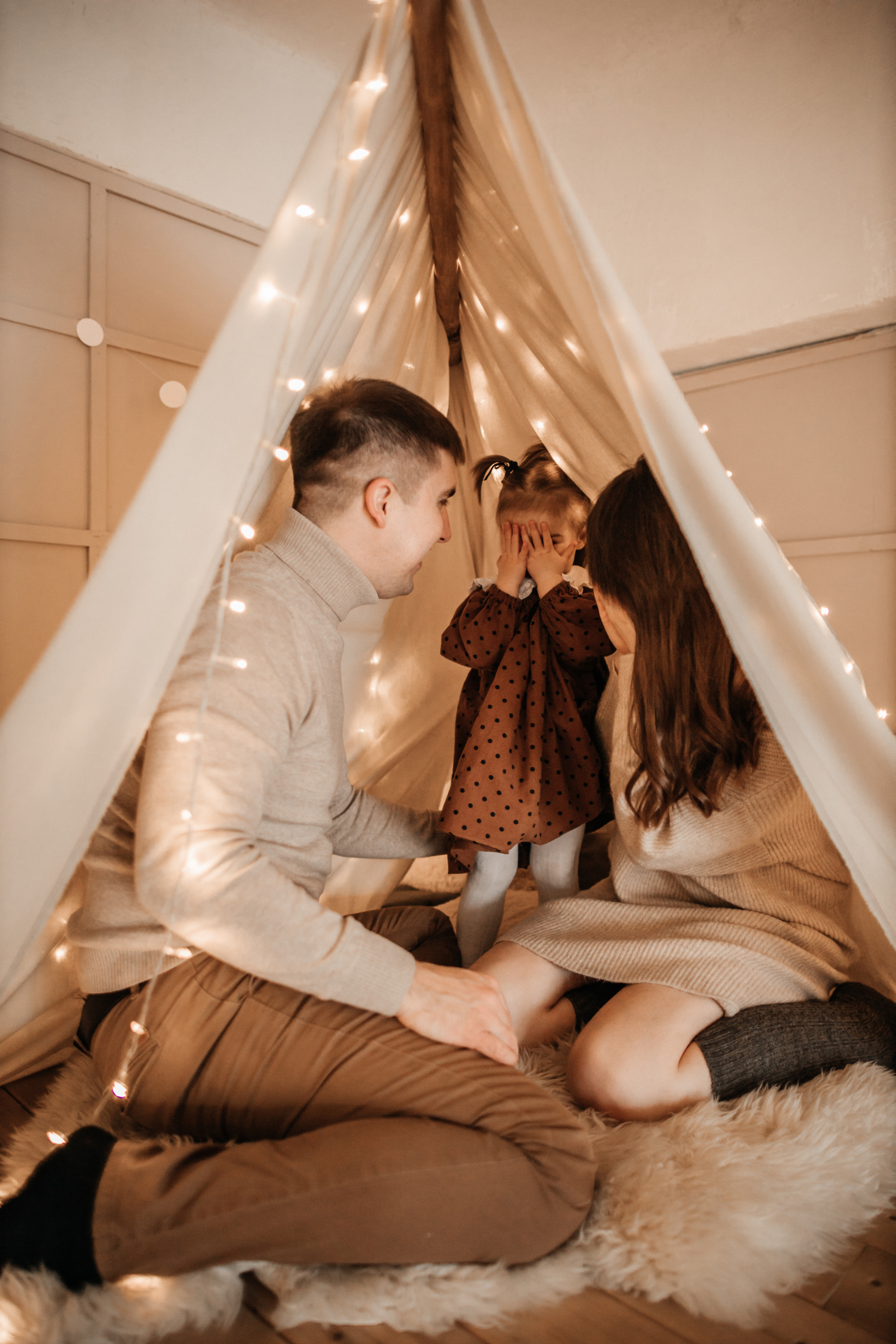 Максим, Ирина и Варенька. Фотограф Краснодар