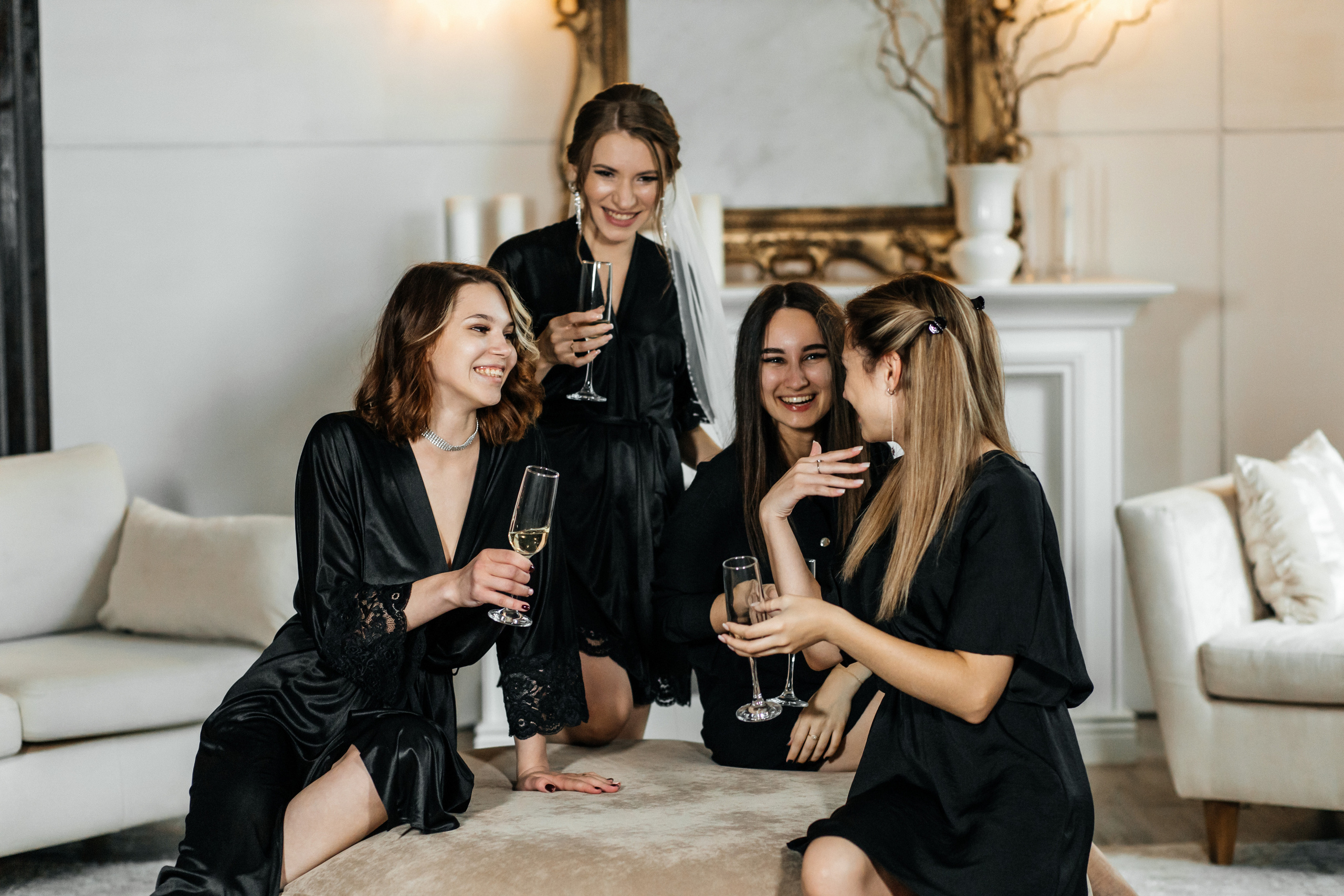 Утро невесты VS девичник. Фотограф Краснодар